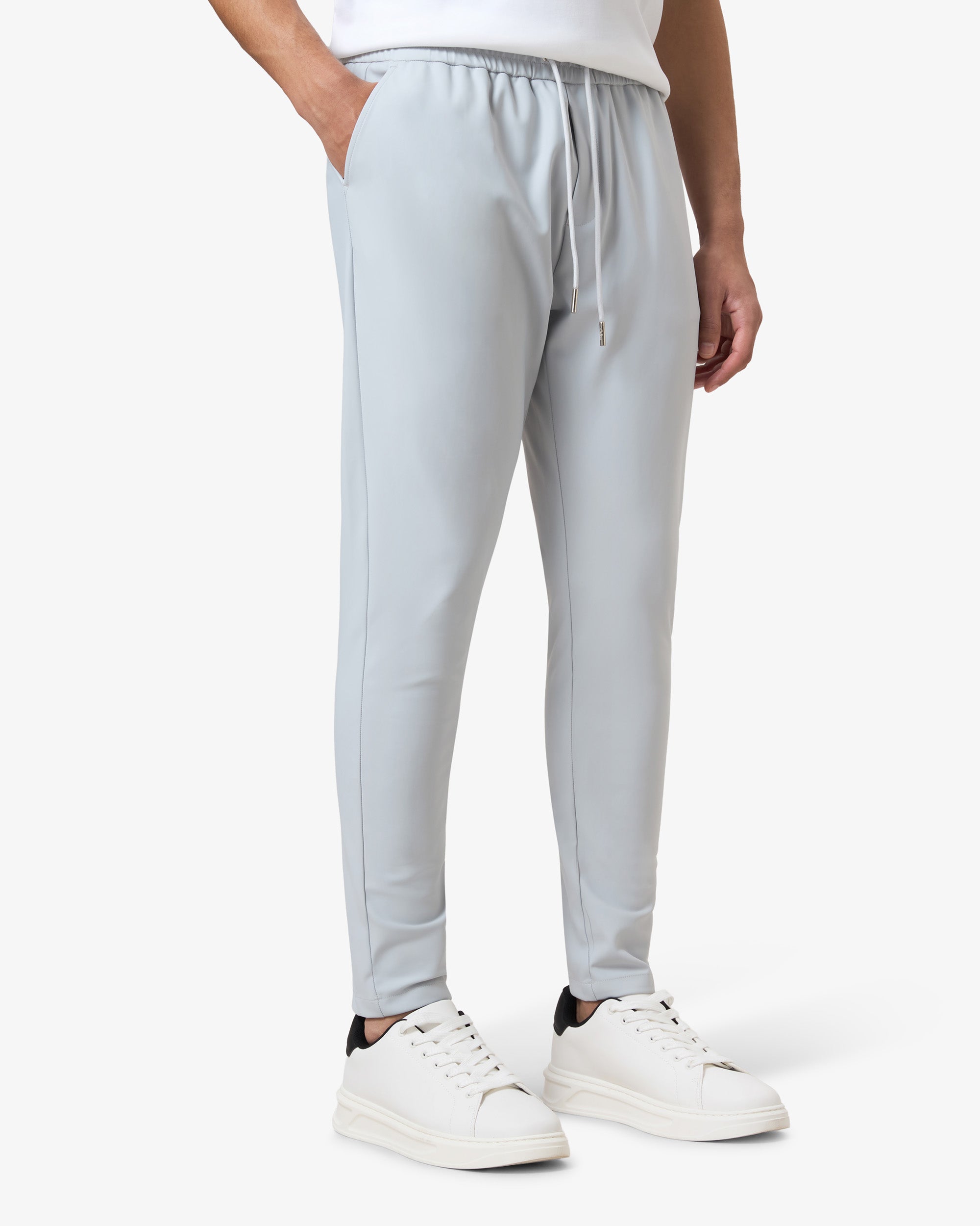 Collar Tracksuit Light Grey