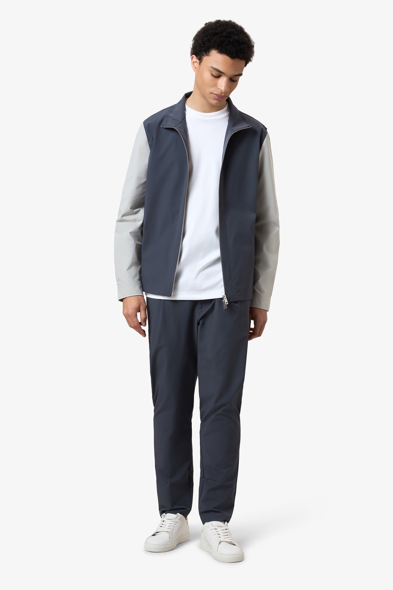 Color Jacket Slate Blue / Stone gray