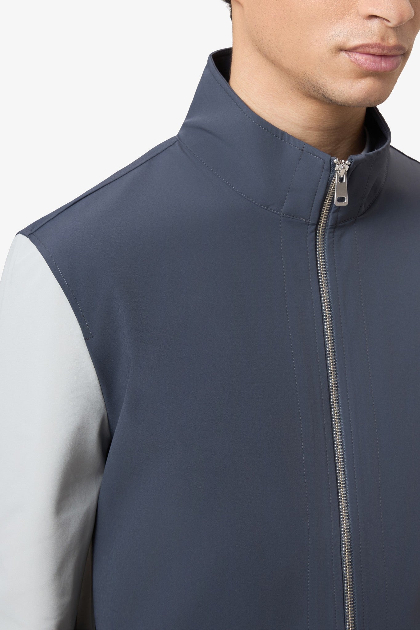 Color Jacket Slate Blue / Stone gray