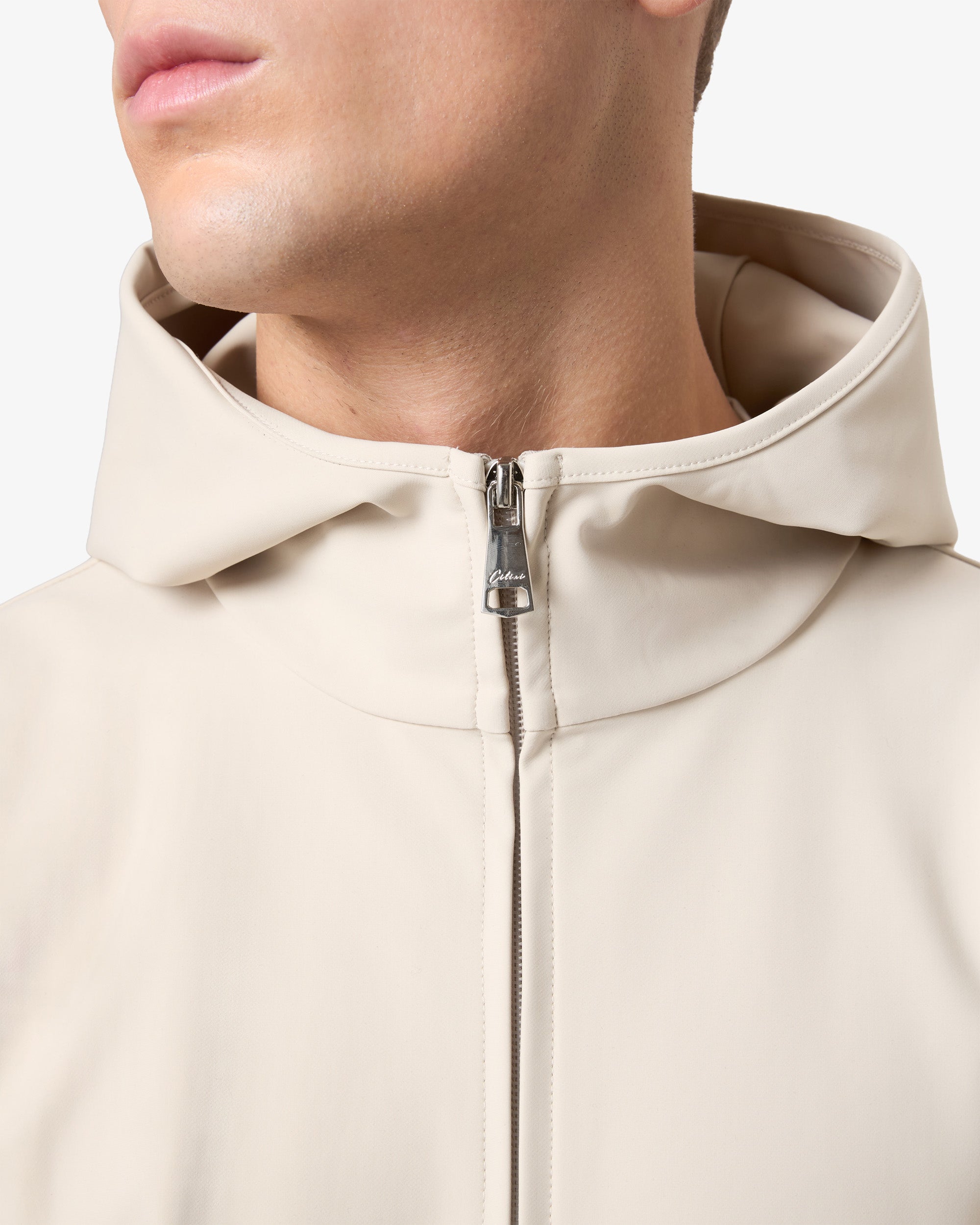 Hooded Tracksuit Beige