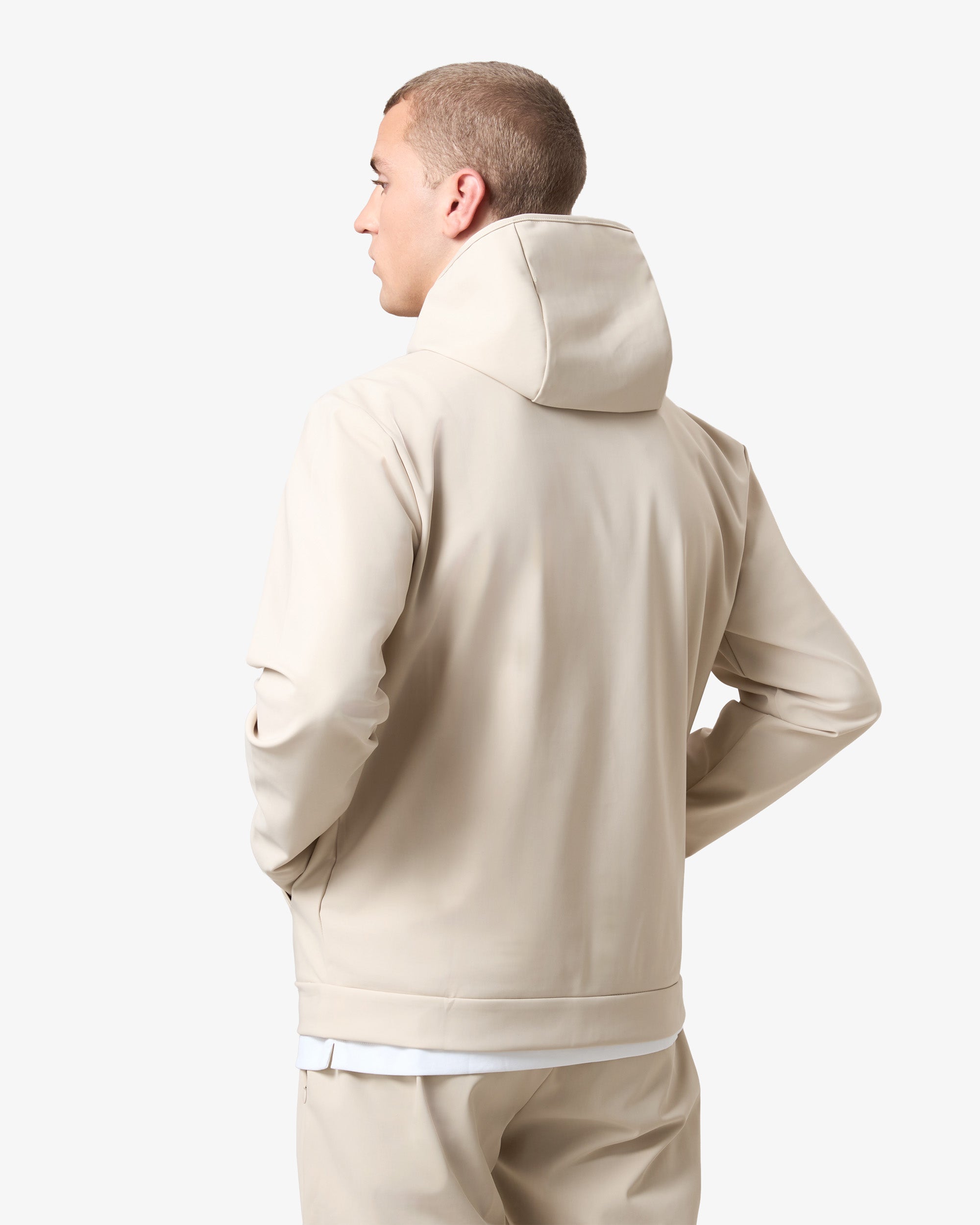 Hooded Tracksuit Beige