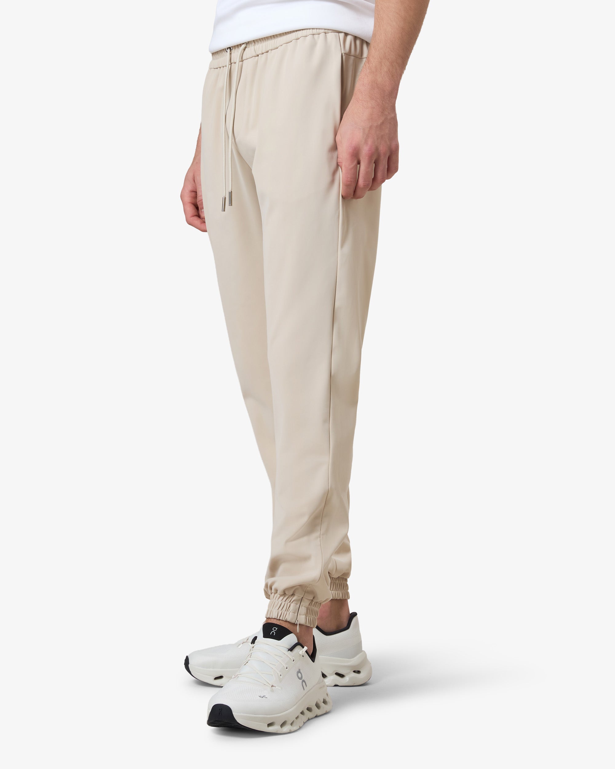 Hooded Tracksuit Beige