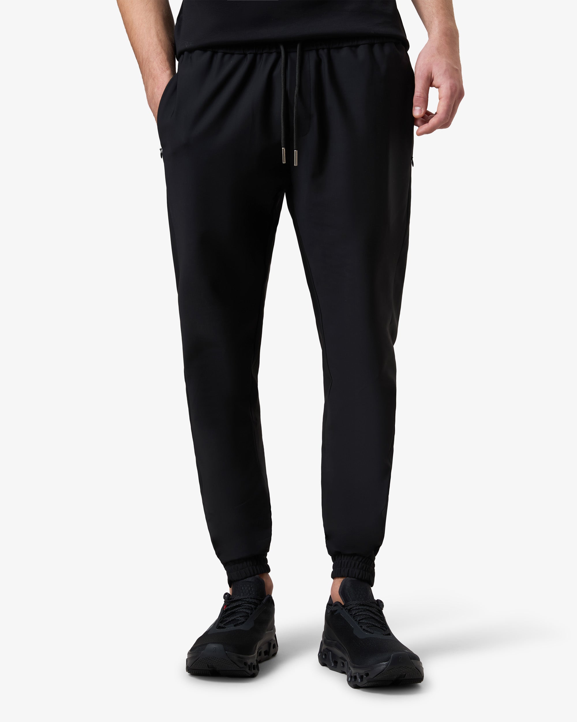 Hooded Tracksuit Black