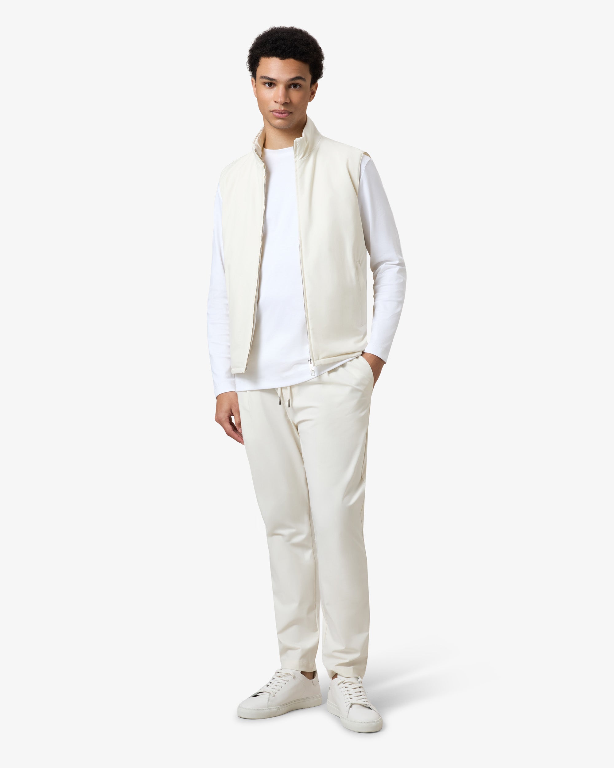 Padded Bodywarmer Cream