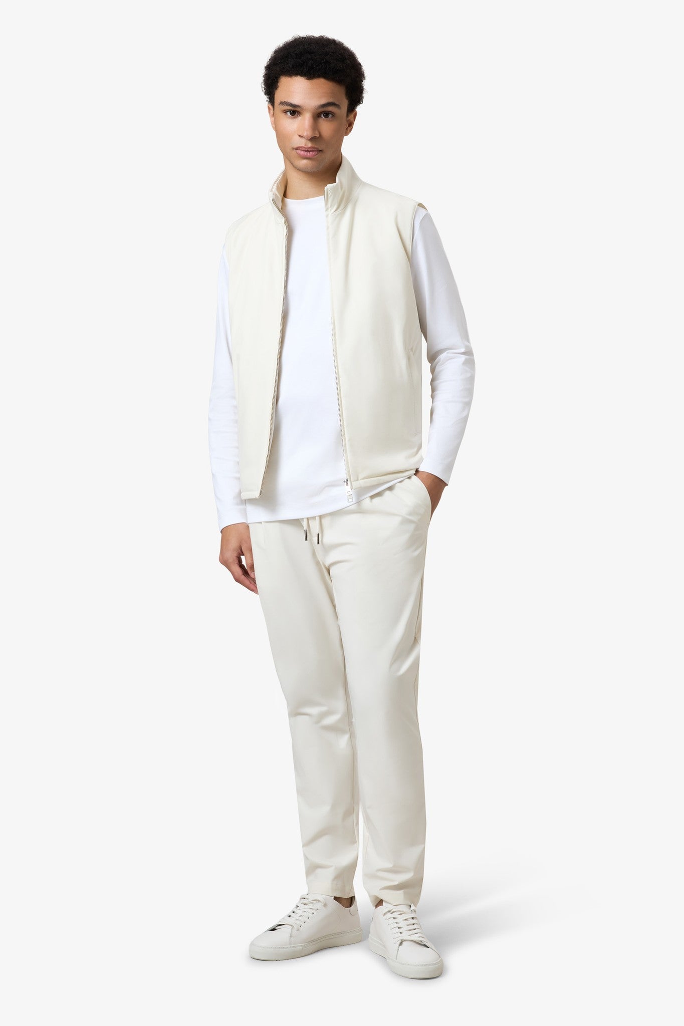 Padded Bodywarmer Cream