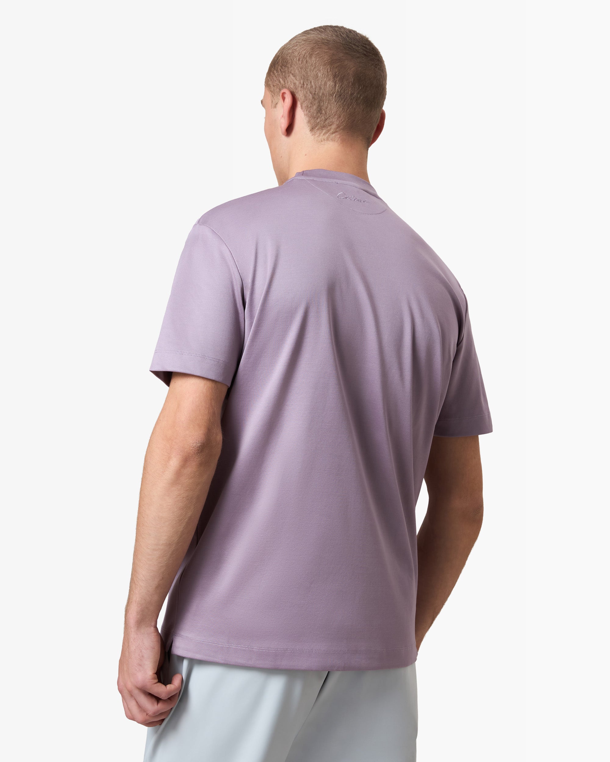 Double Mercerized T-shirt - Purple