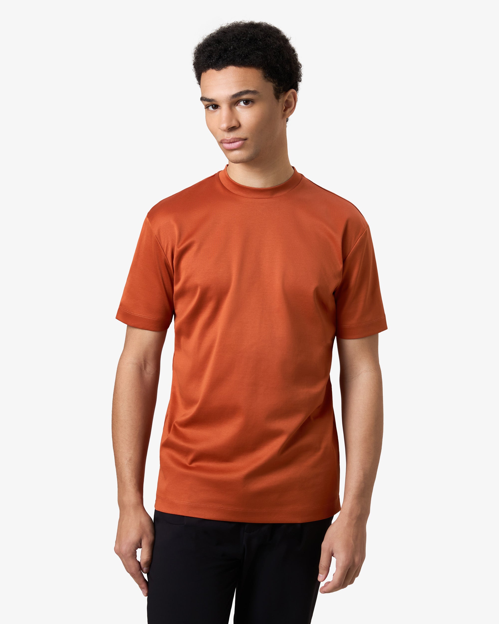 Double Mercerized T-shirt - Orange