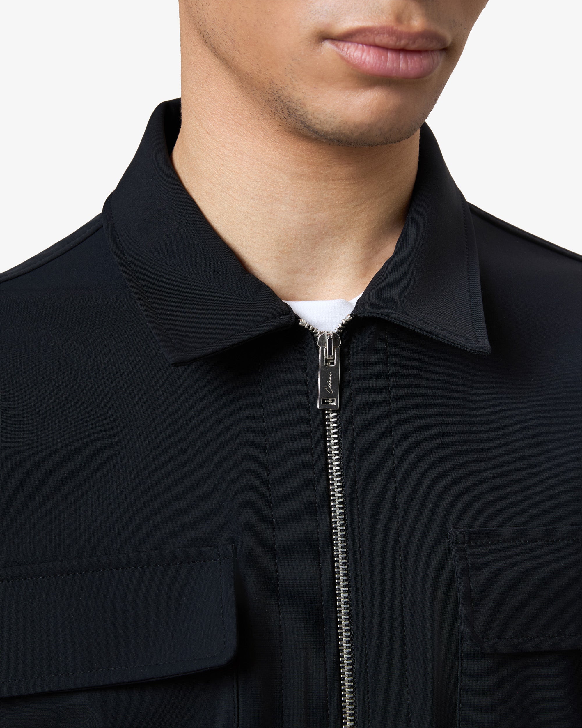 Duno Overshirt Jacket - Black