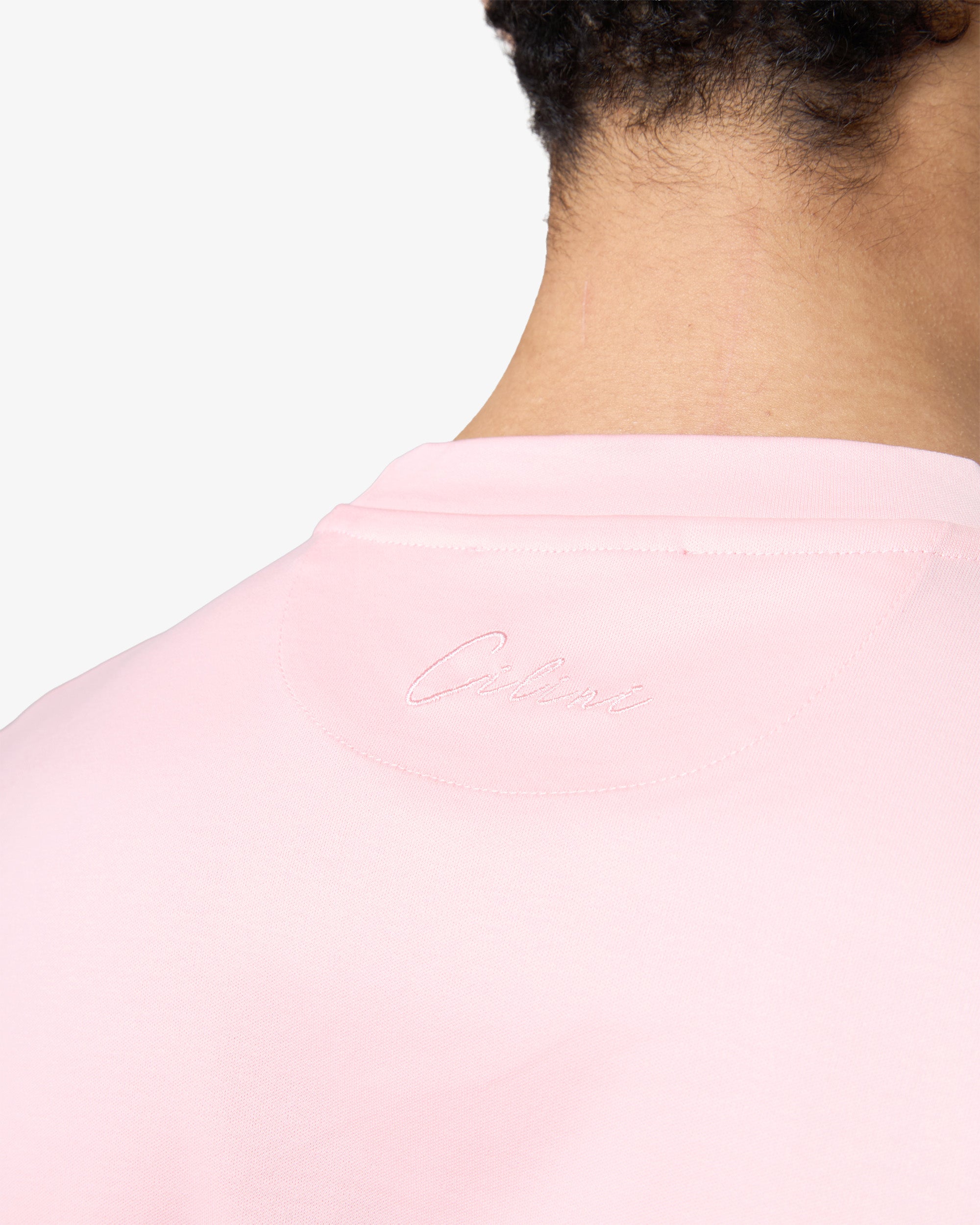 Double Mercerized Supima Tee - Pink