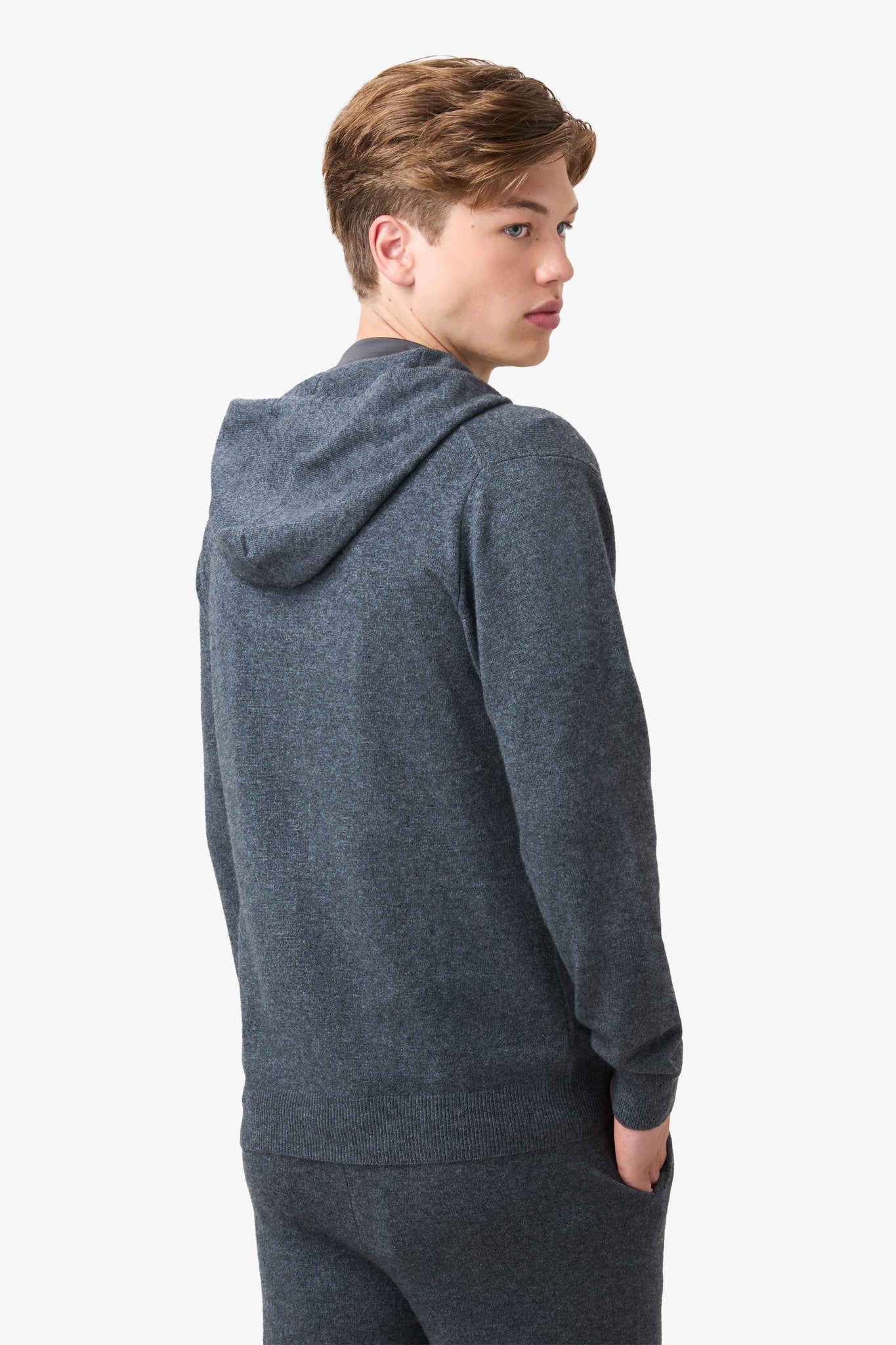 Wool Hoodie - Rutherium