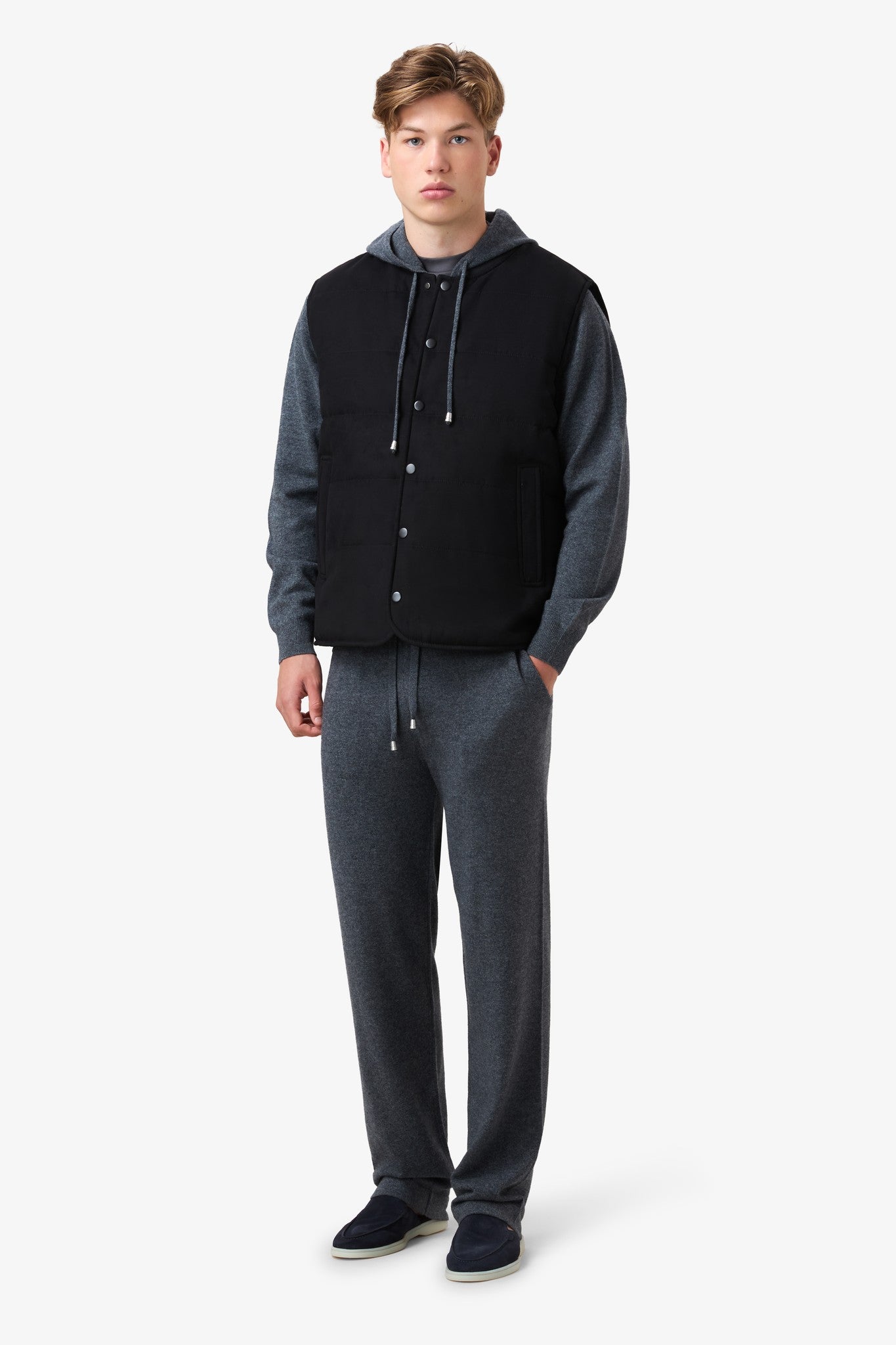 Suède Bodywarmer Black