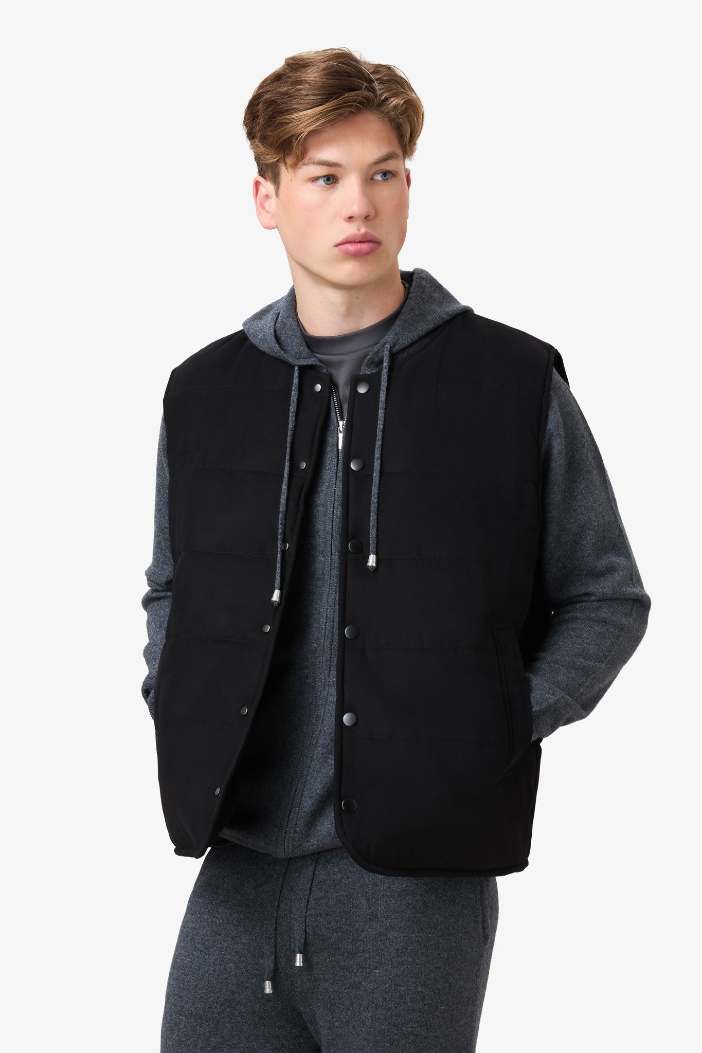Suède Bodywarmer Black