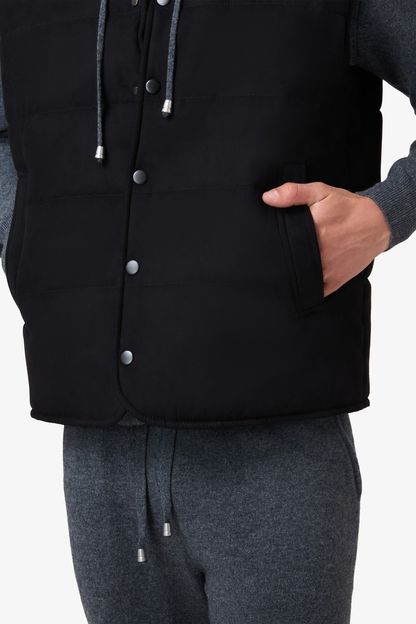 Suède Bodywarmer Black