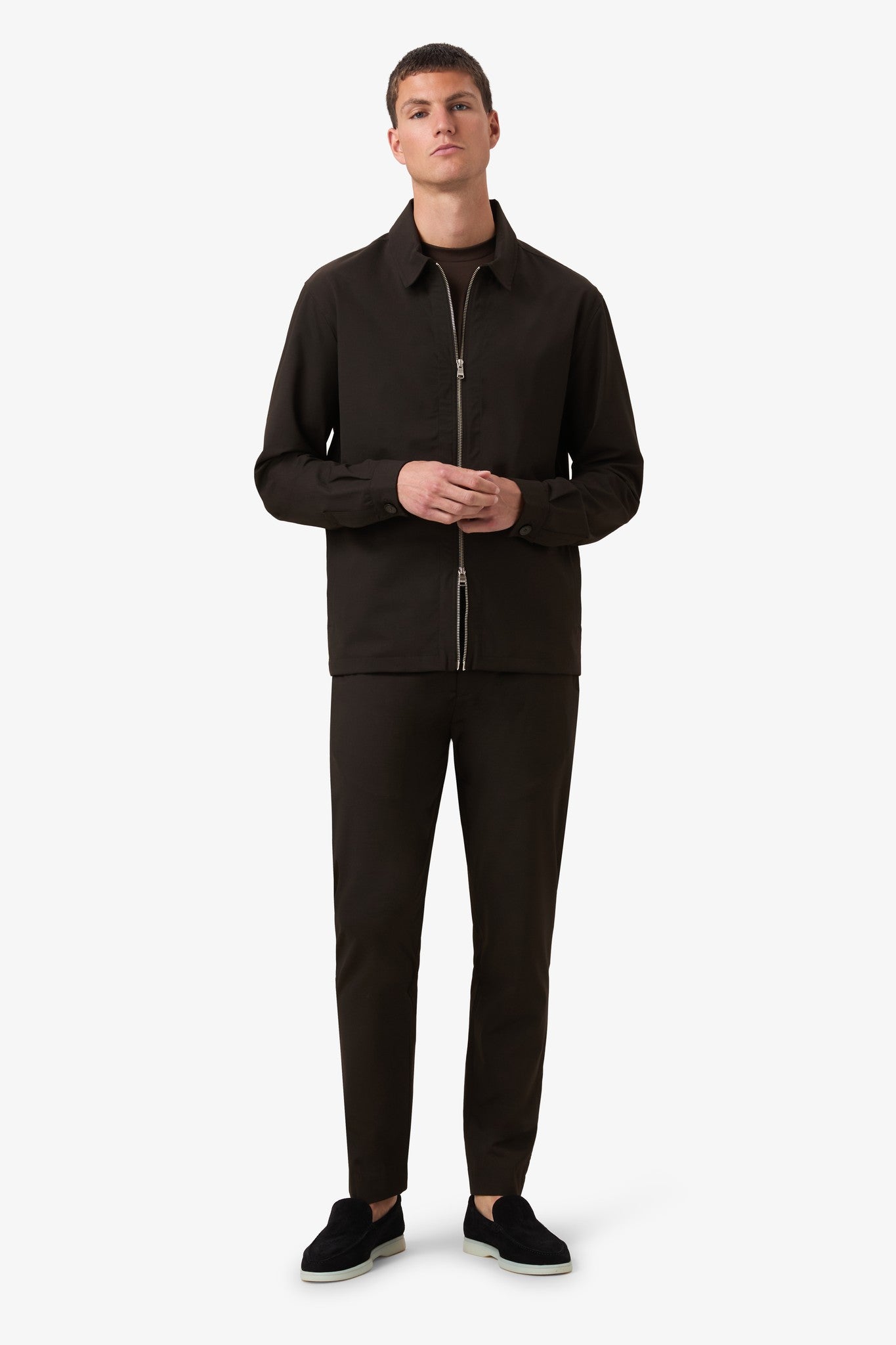 Wool Zip Jacket