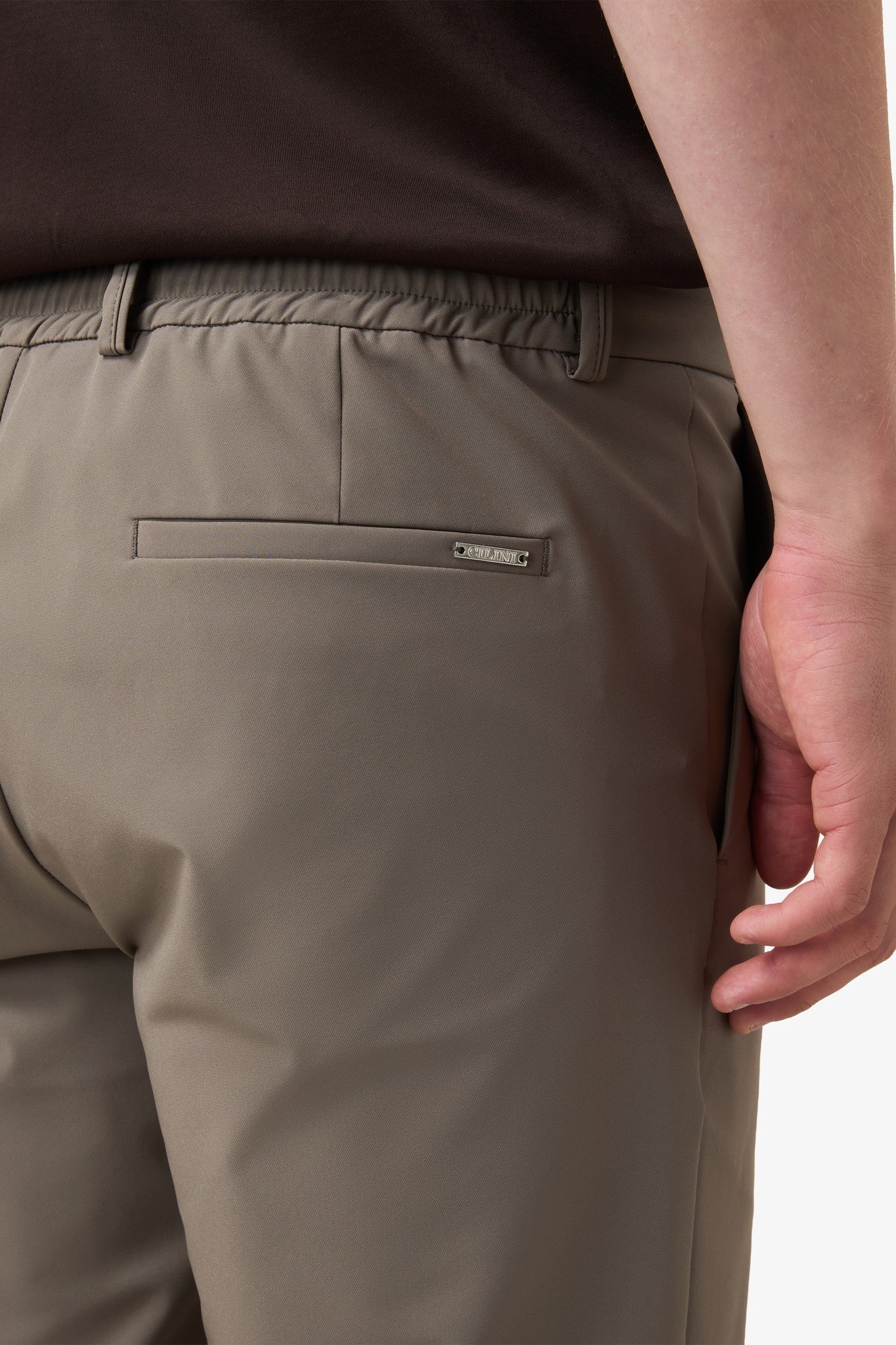 Tech Short Taupe