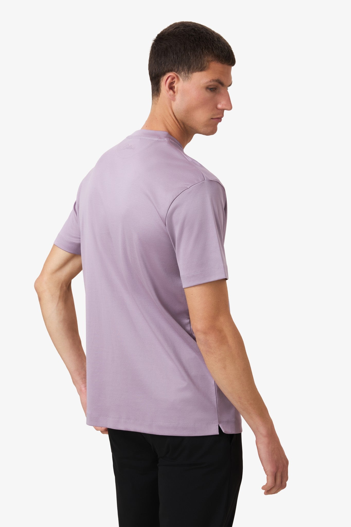 Double Mercerized T-shirt - Purple