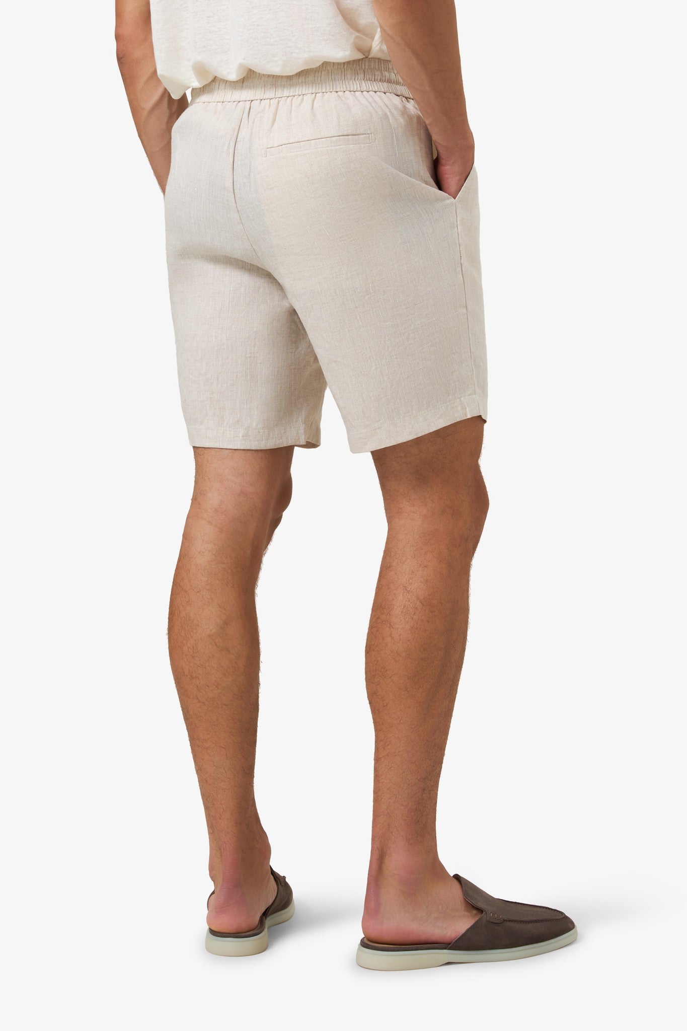 Woven Linen Short Linen