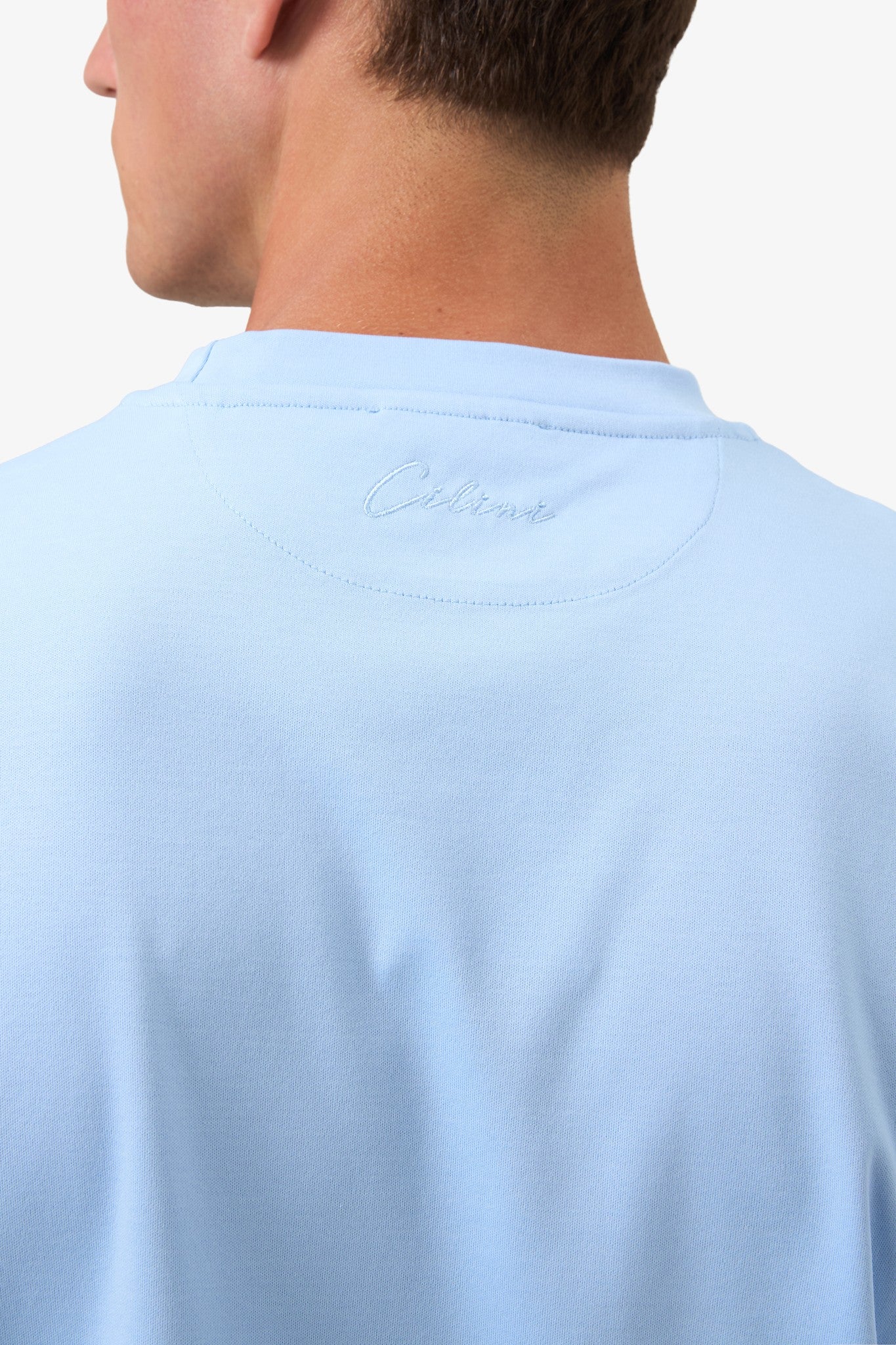 Mercerized Supima T-shirt - Bright Blue