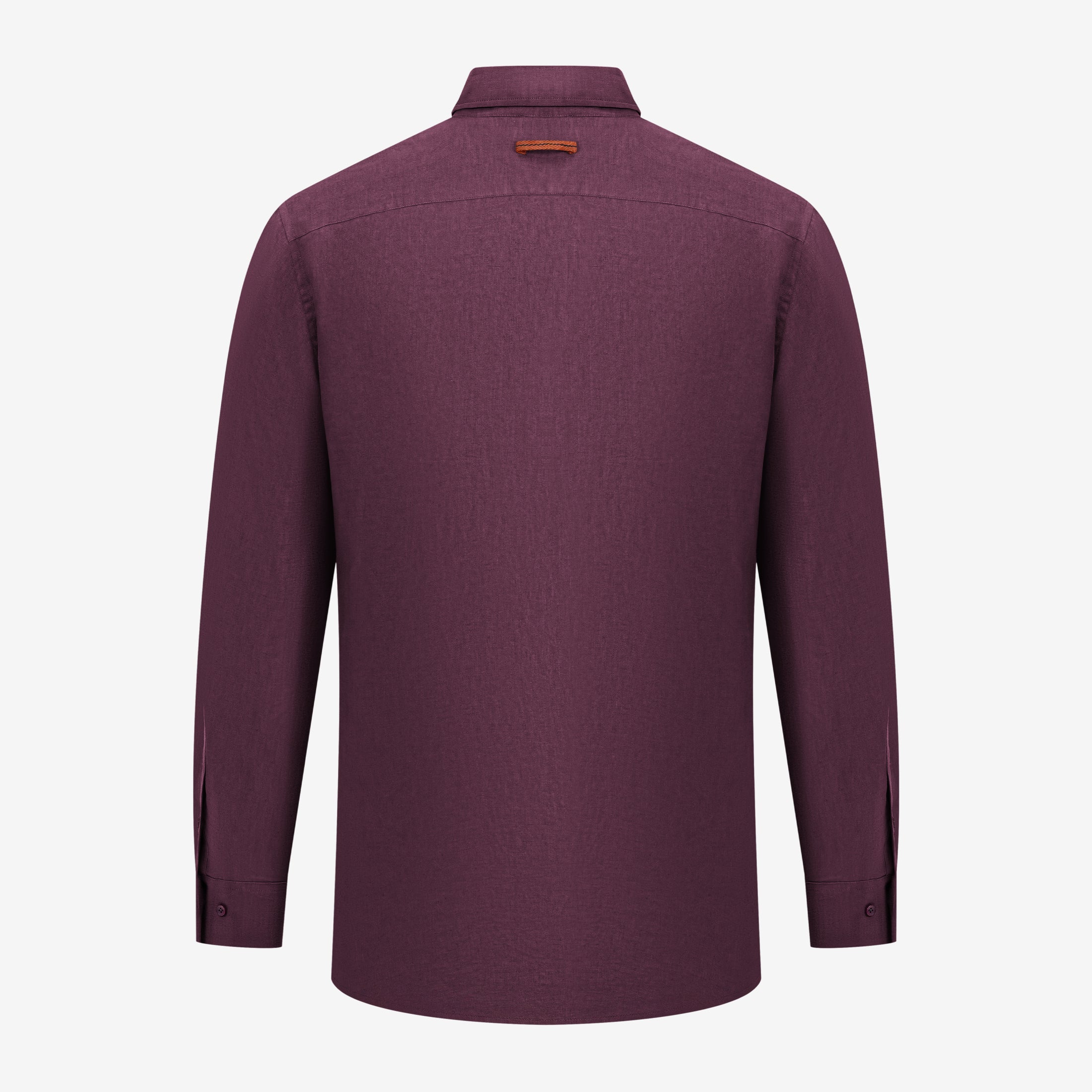 Linen Shirt - Bordeaux