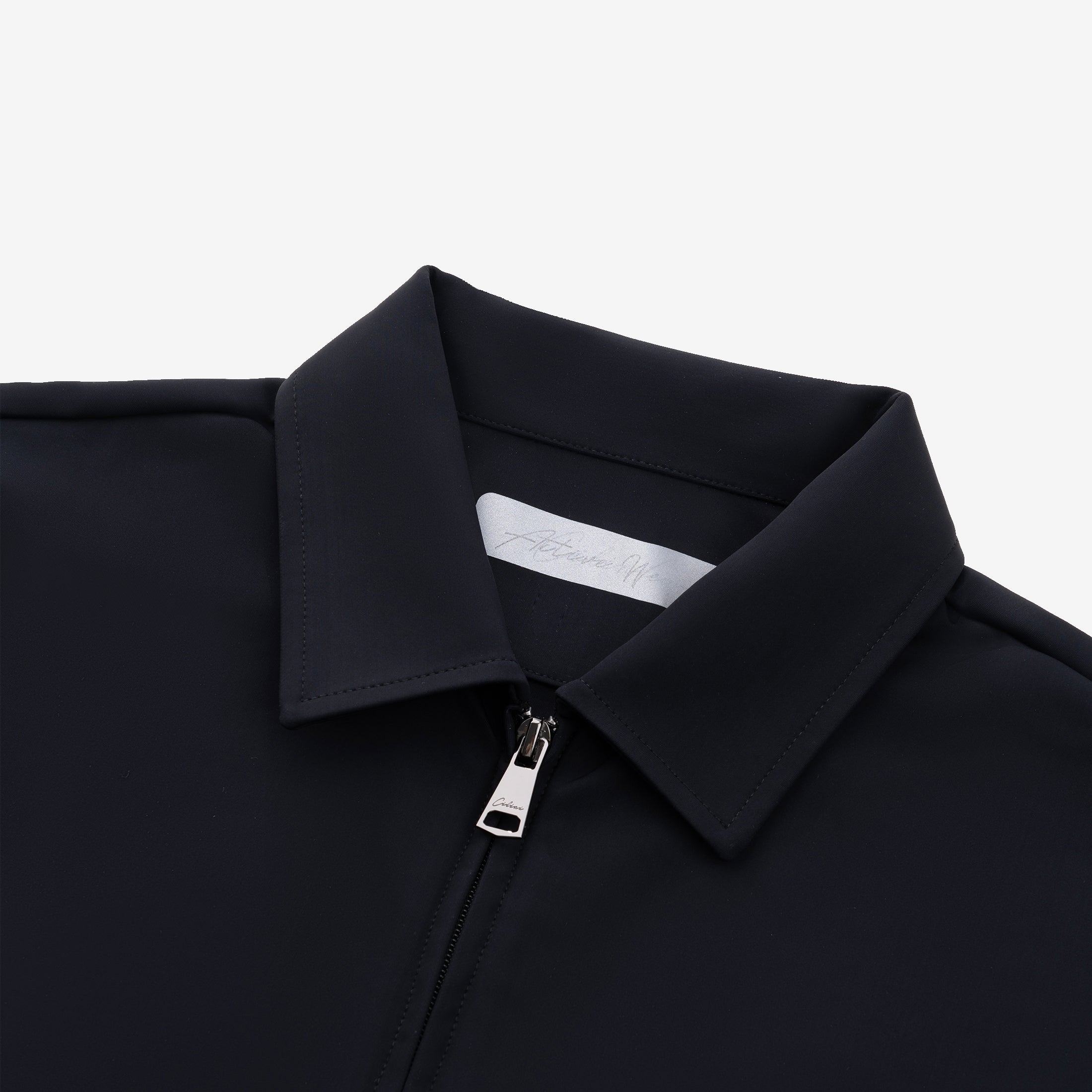 Collared Tracksuit - Black