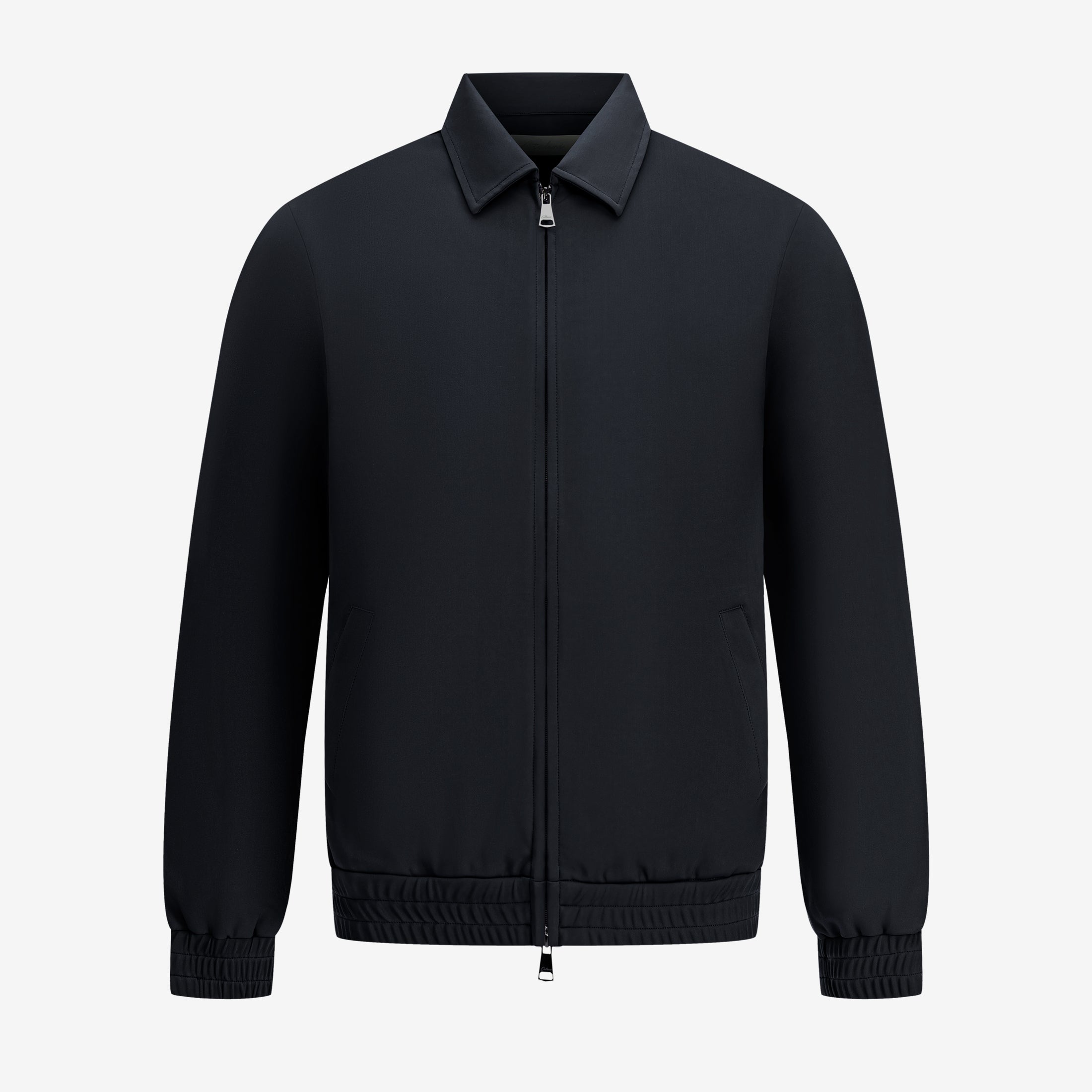 Collared Tracksuit - Black