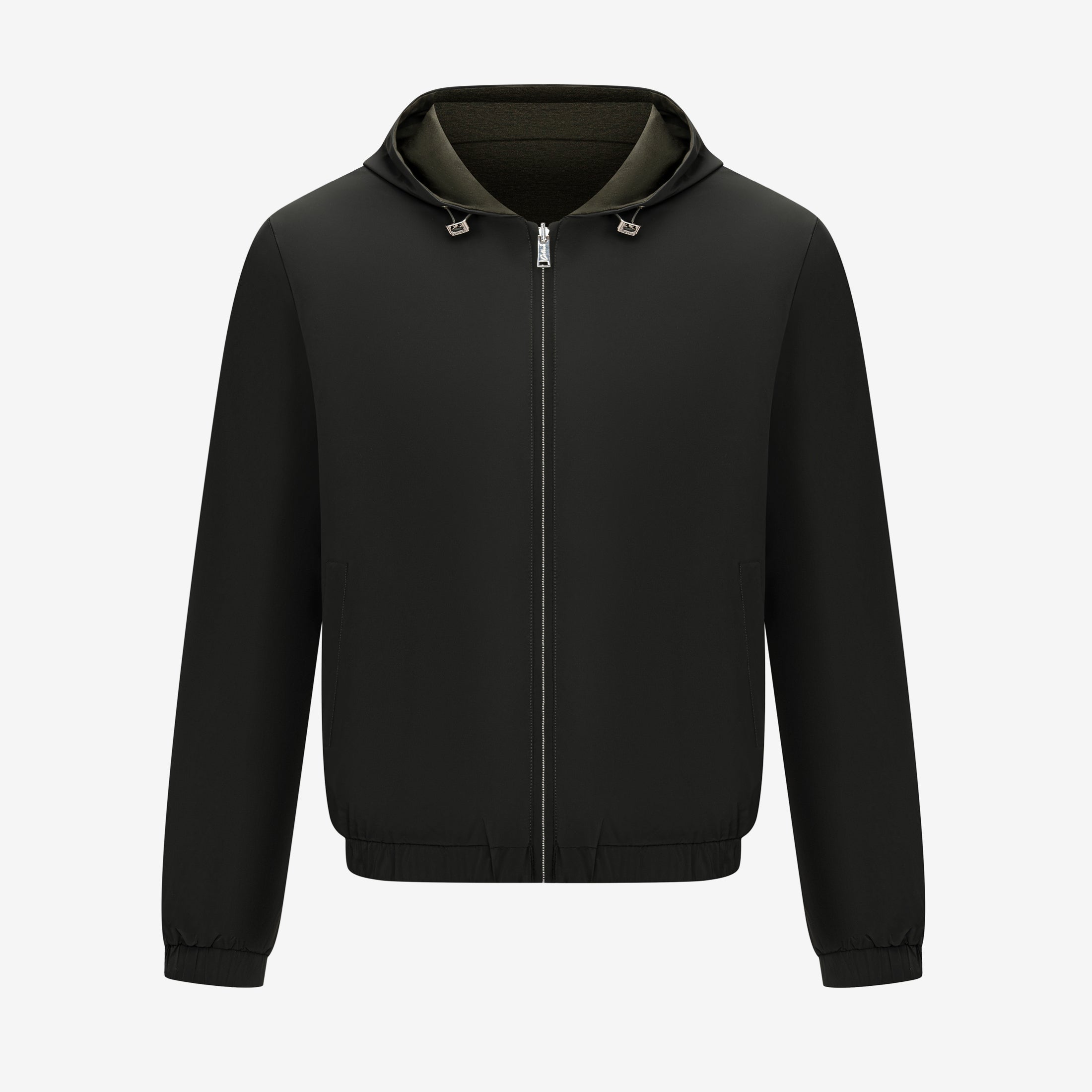 Reversible Hooded Jacket - Green