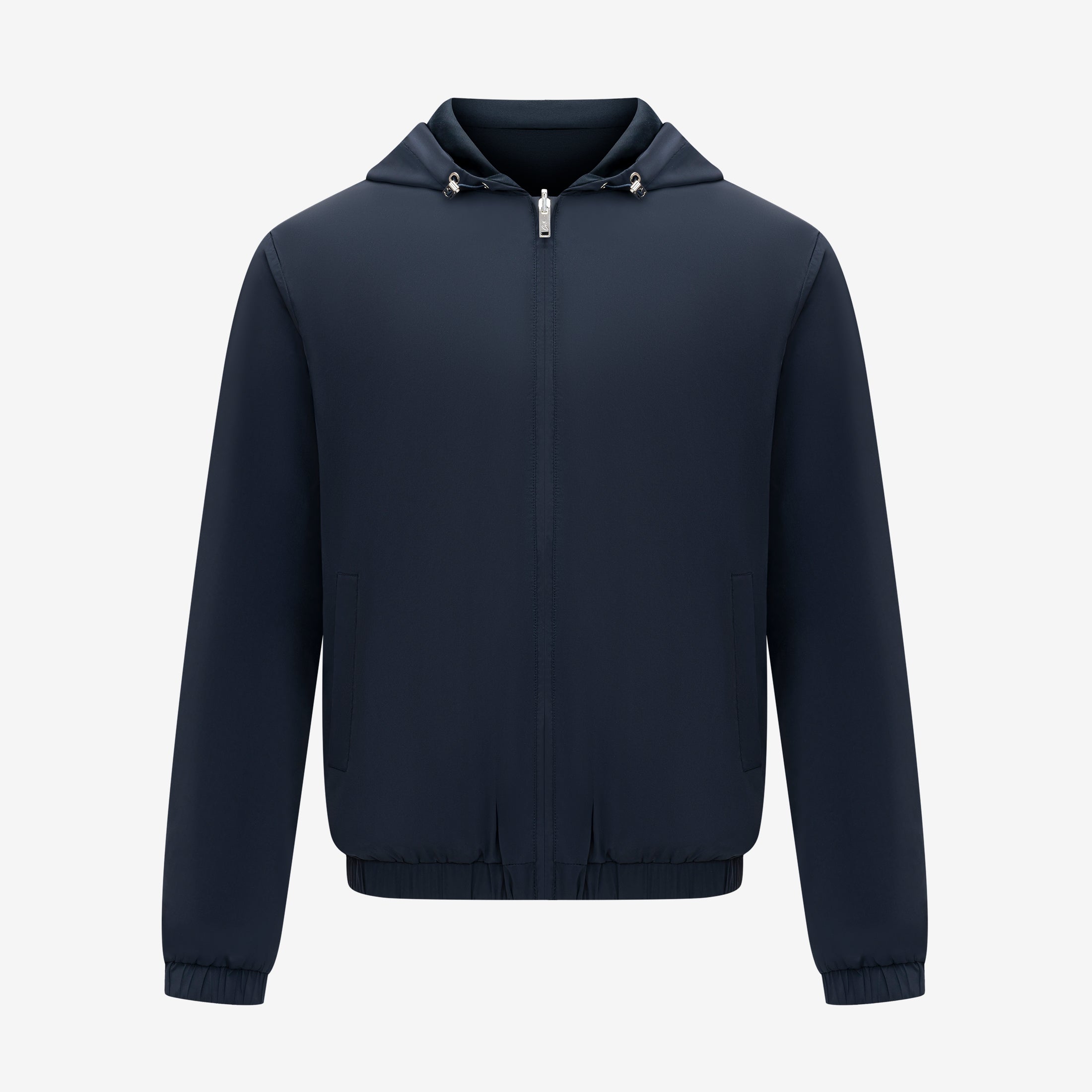 Reversible Hooded Jacket - Navy