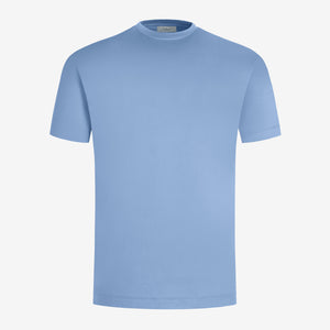 Mercerized Supima T-shirt - Bright Blue