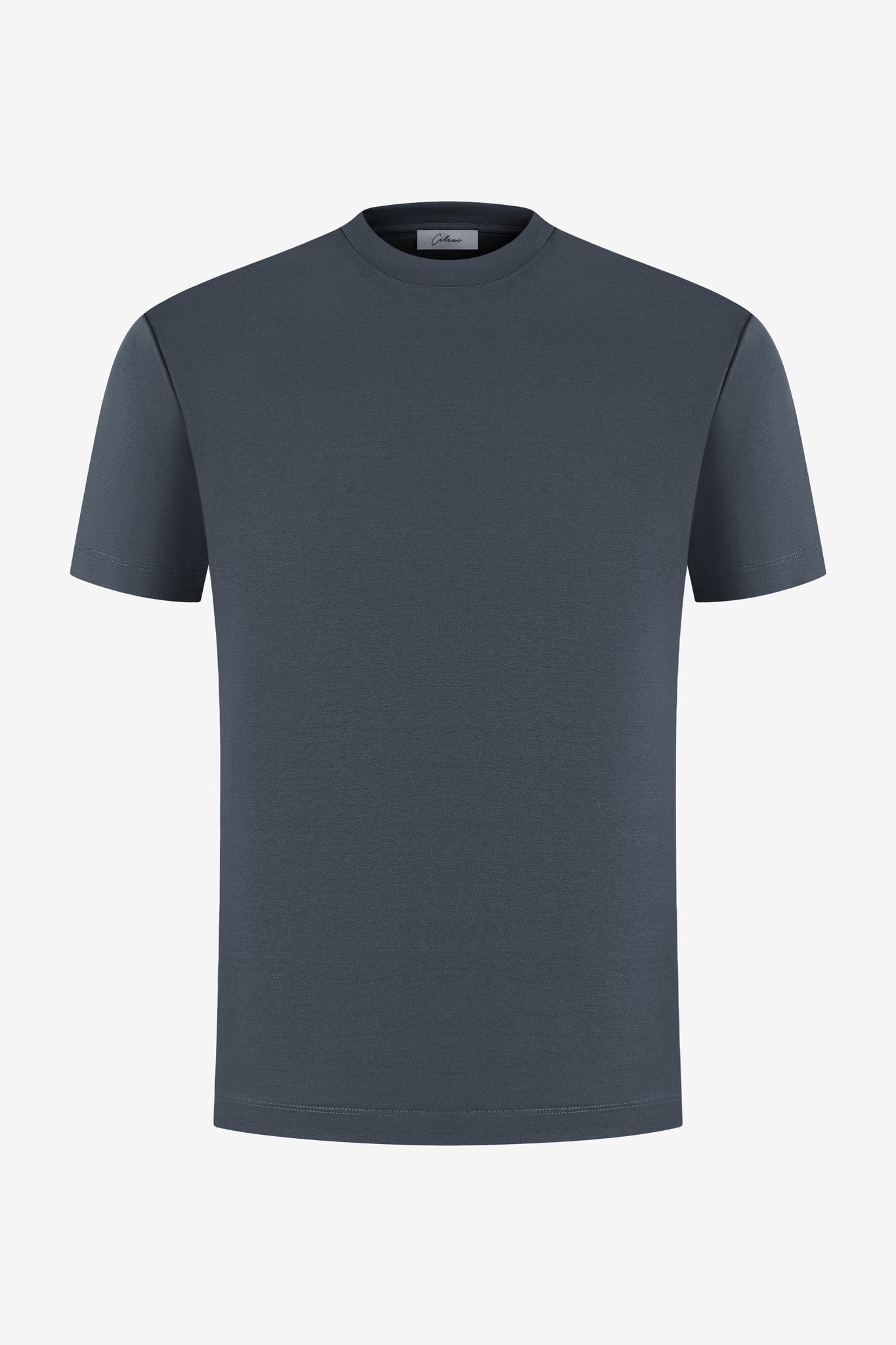 Double Mercerized T-shirt - Black Grey