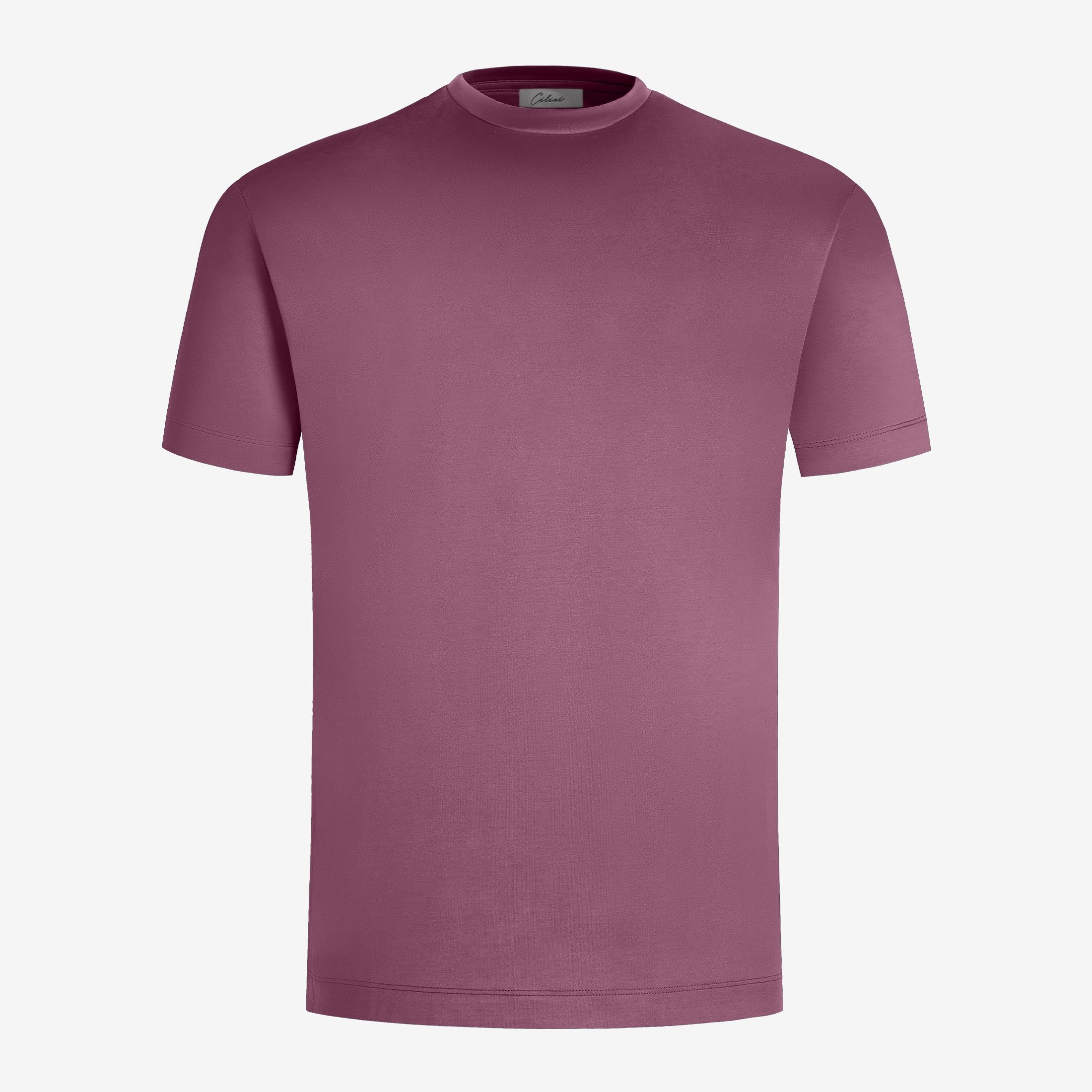 Mercerized Supima T-shirt - Bordeaux