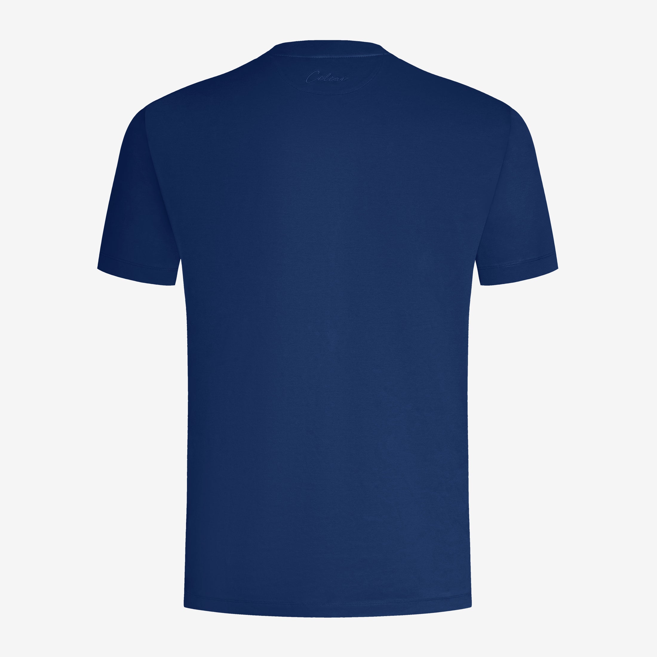 Mercerized Supima T-shirt - Navy