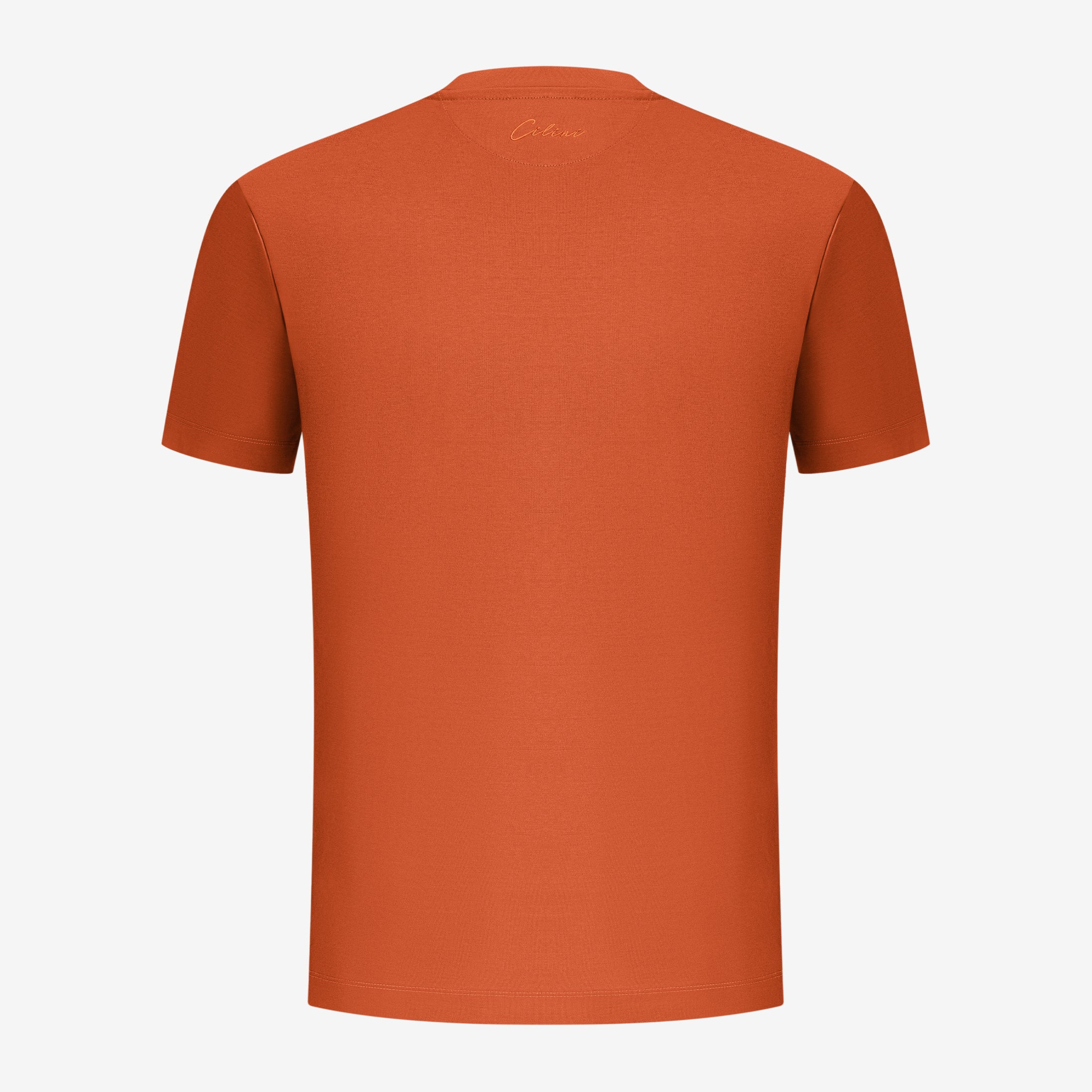 Double Mercerized T-shirt - Orange