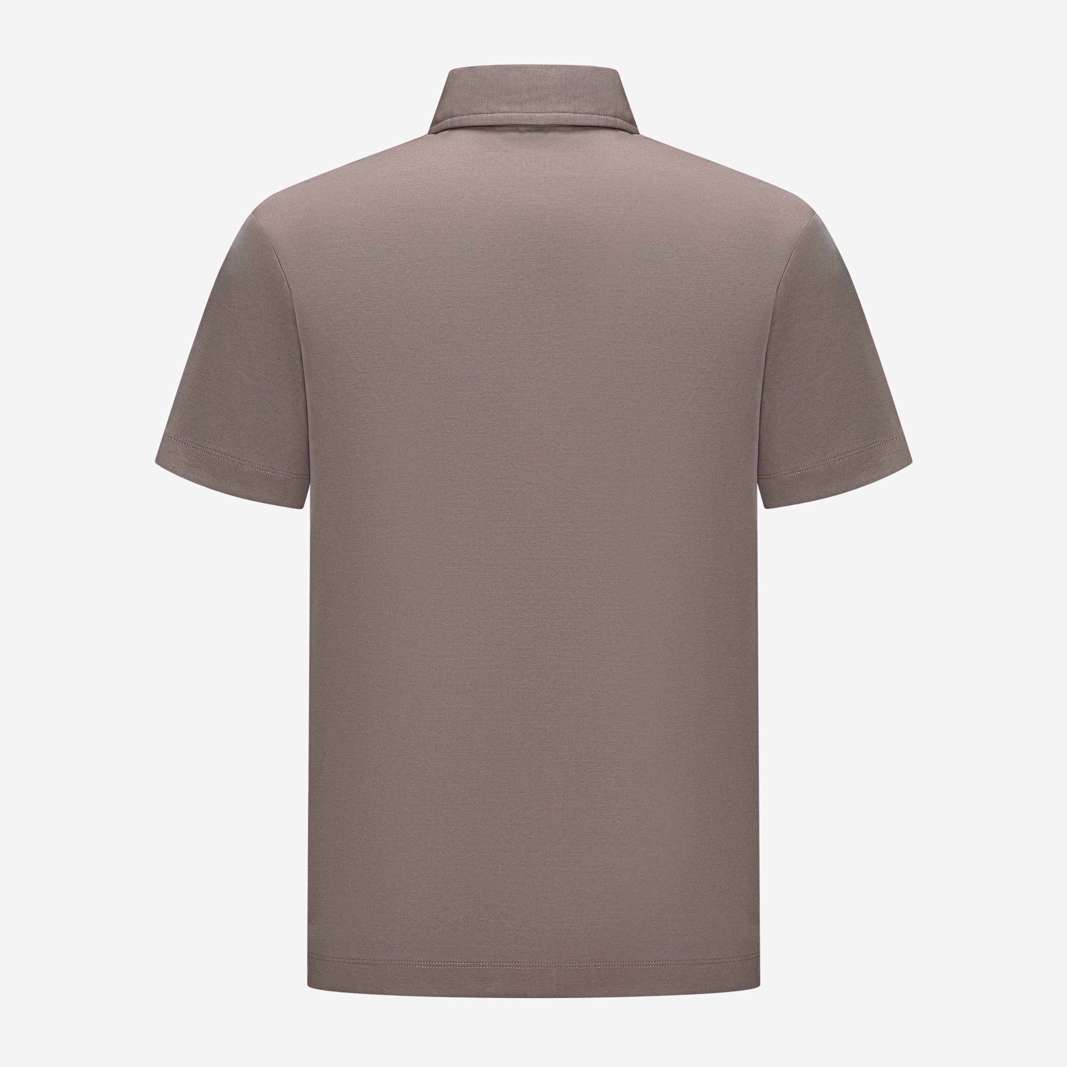 Mercerized Polo - Taupe