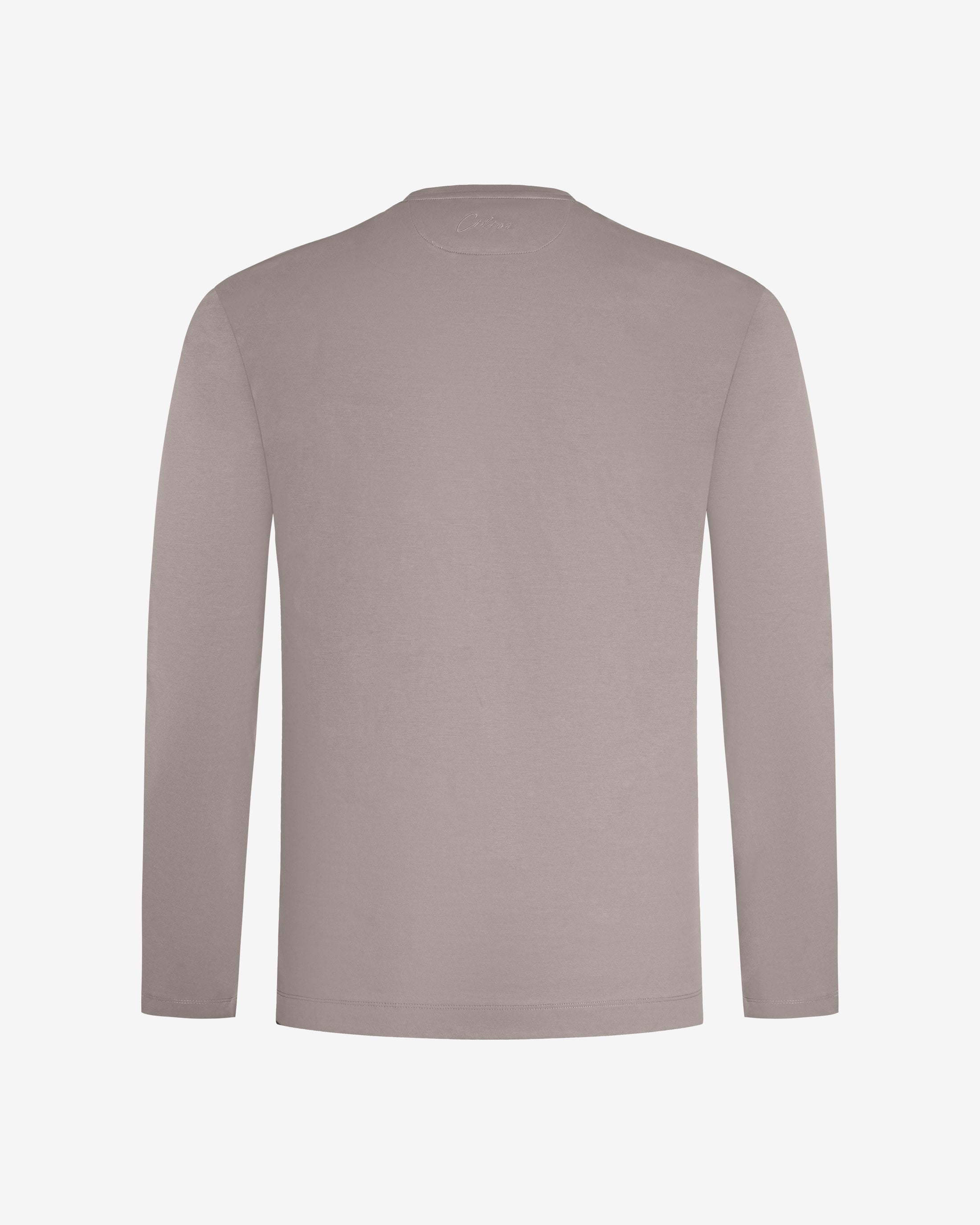 Mercerized Longsleeve - Taupe