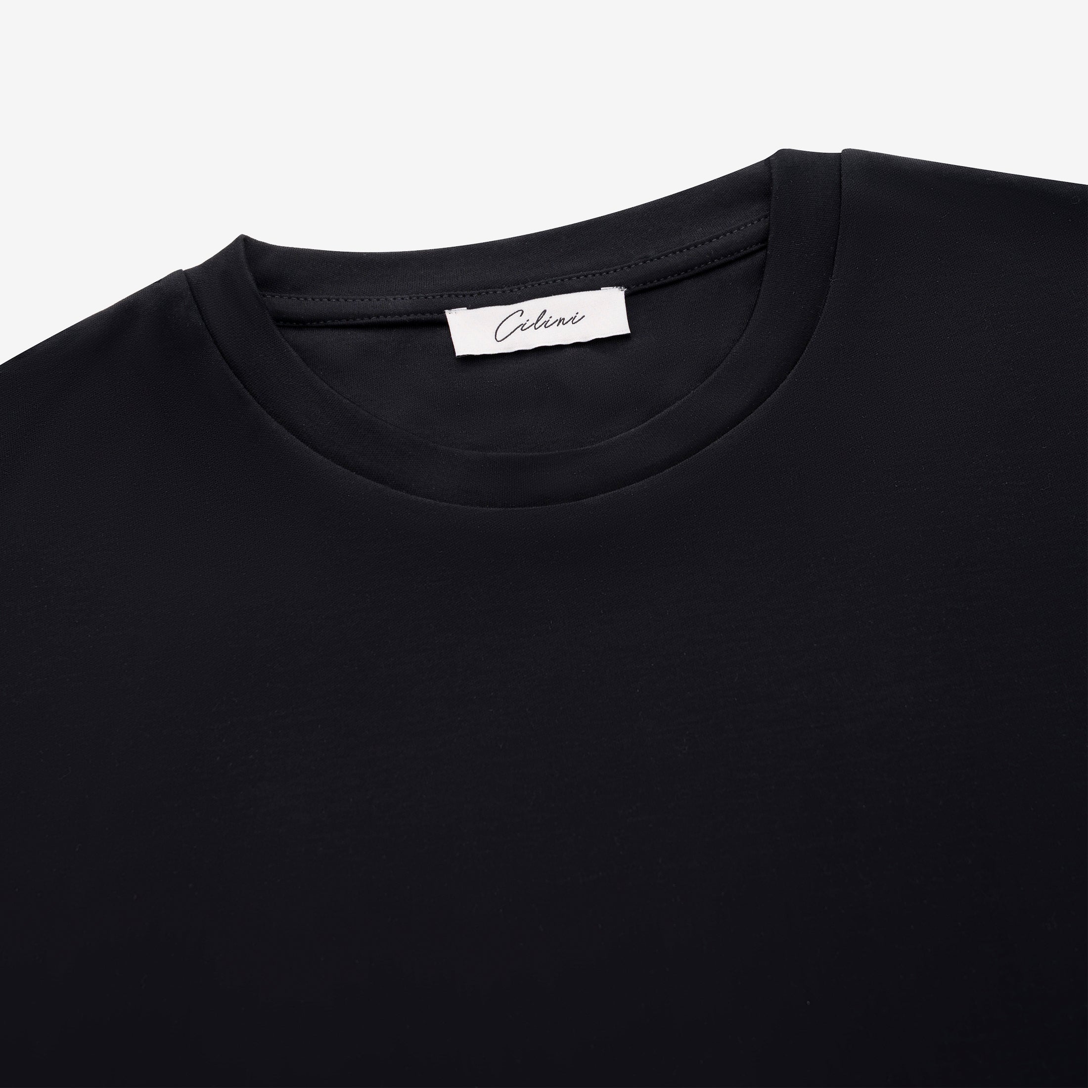 Mercerized Longsleeve - Black