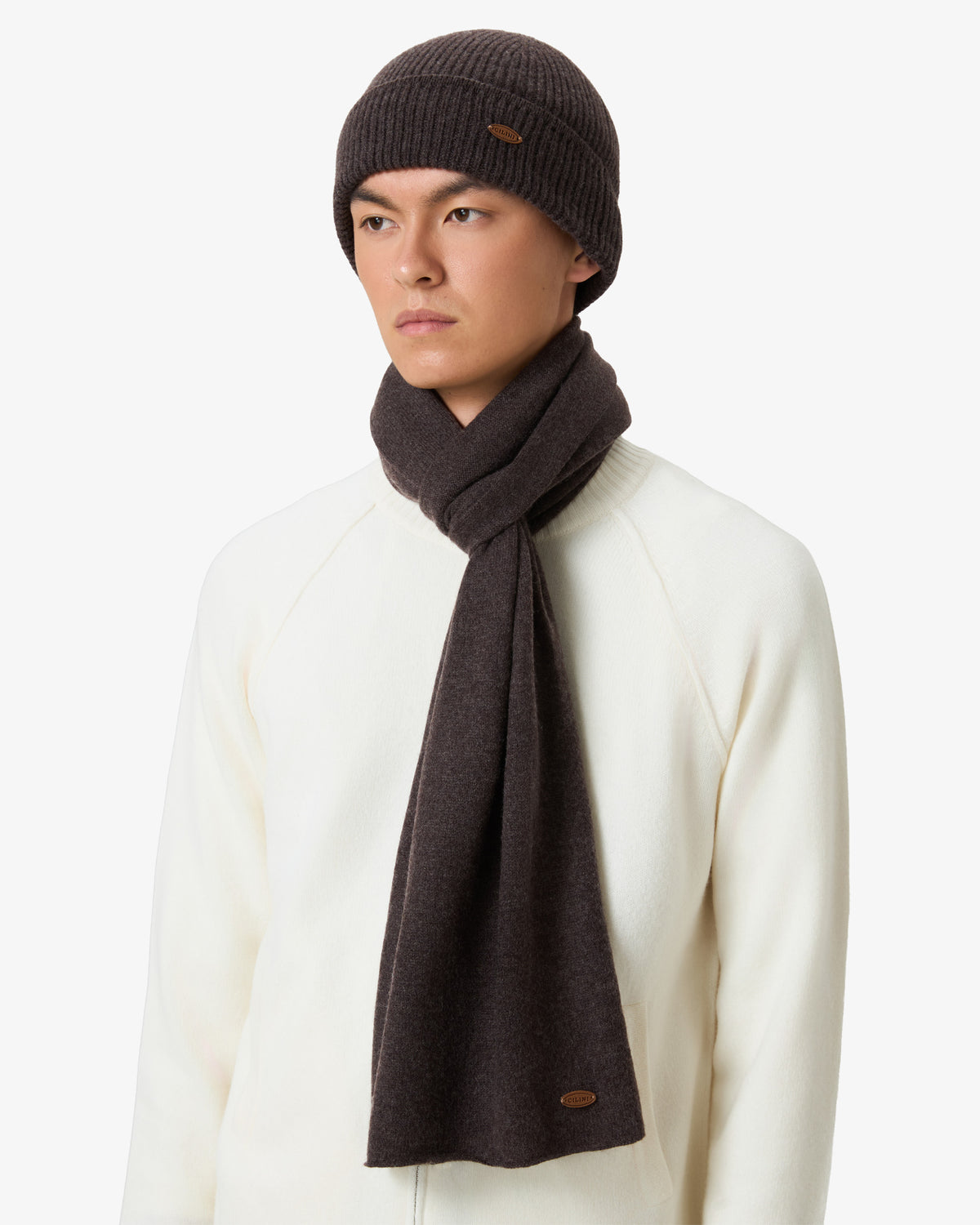 Cashmere Scarf -  Russet