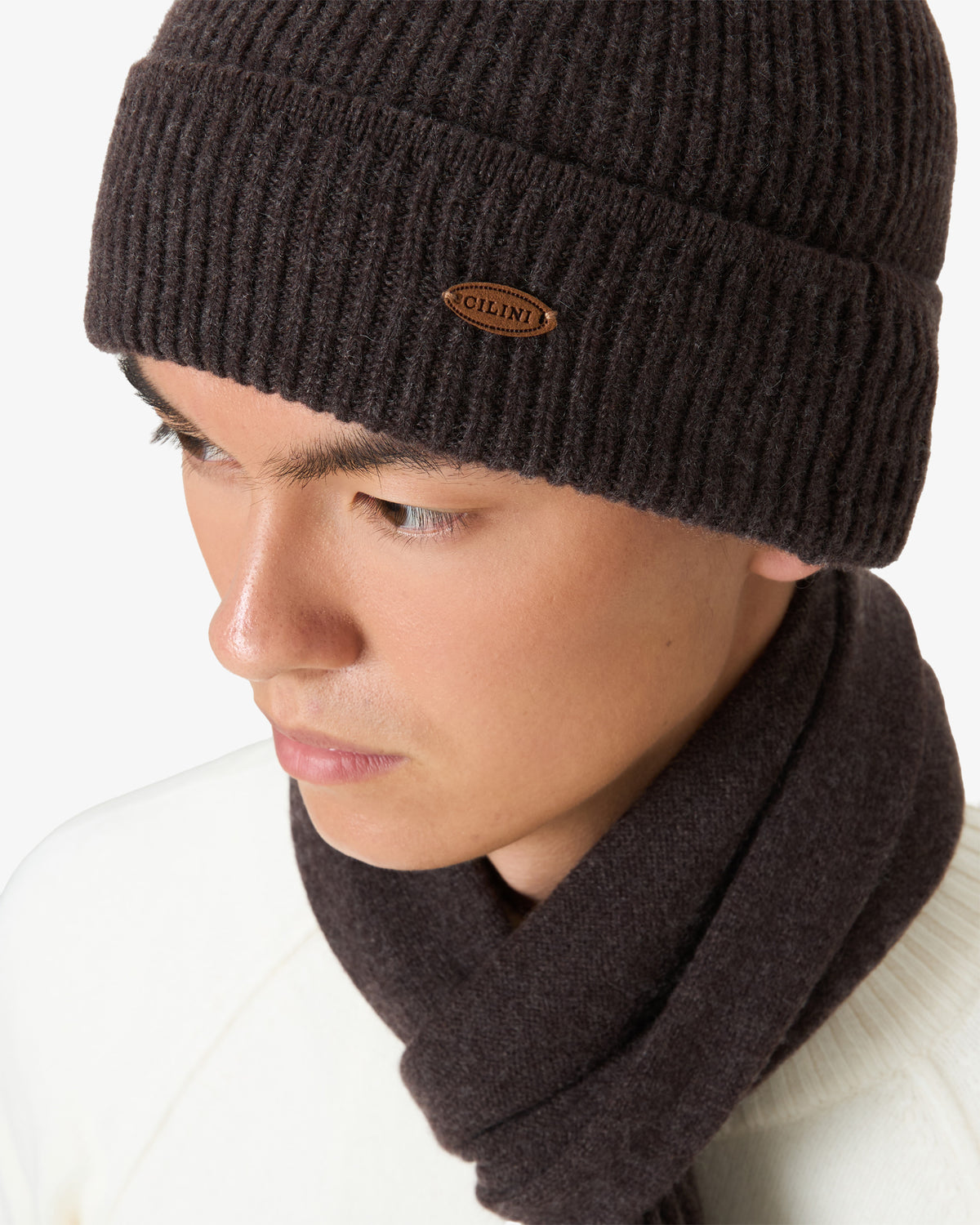 Cashmere Scarf -  Russet