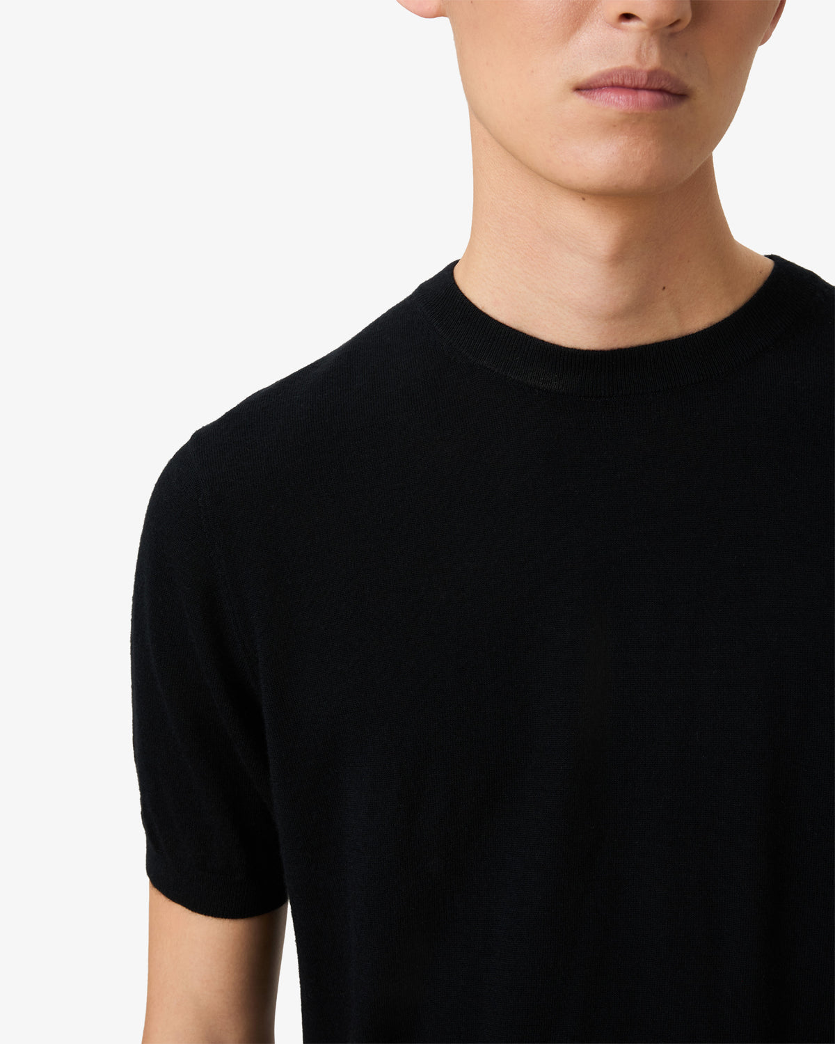 Cashmere shortsleeve - Night Sky