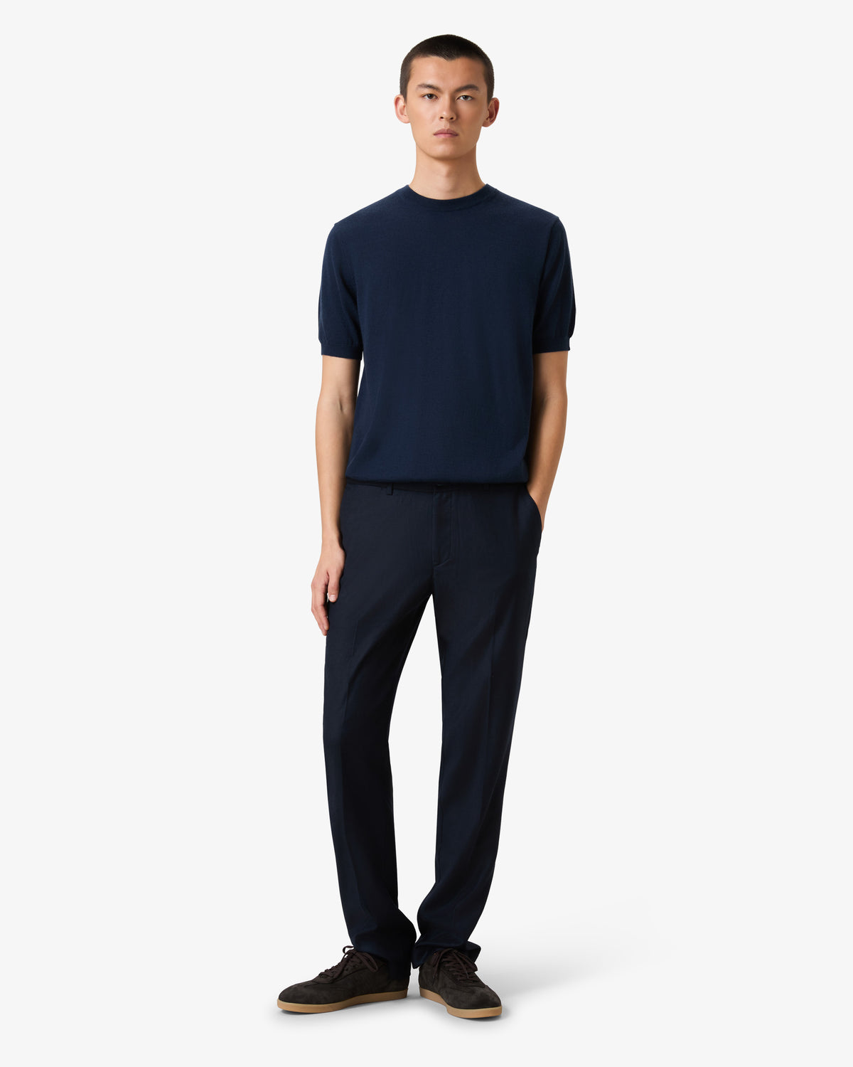 Cashmere shortsleeve - Starry Sky