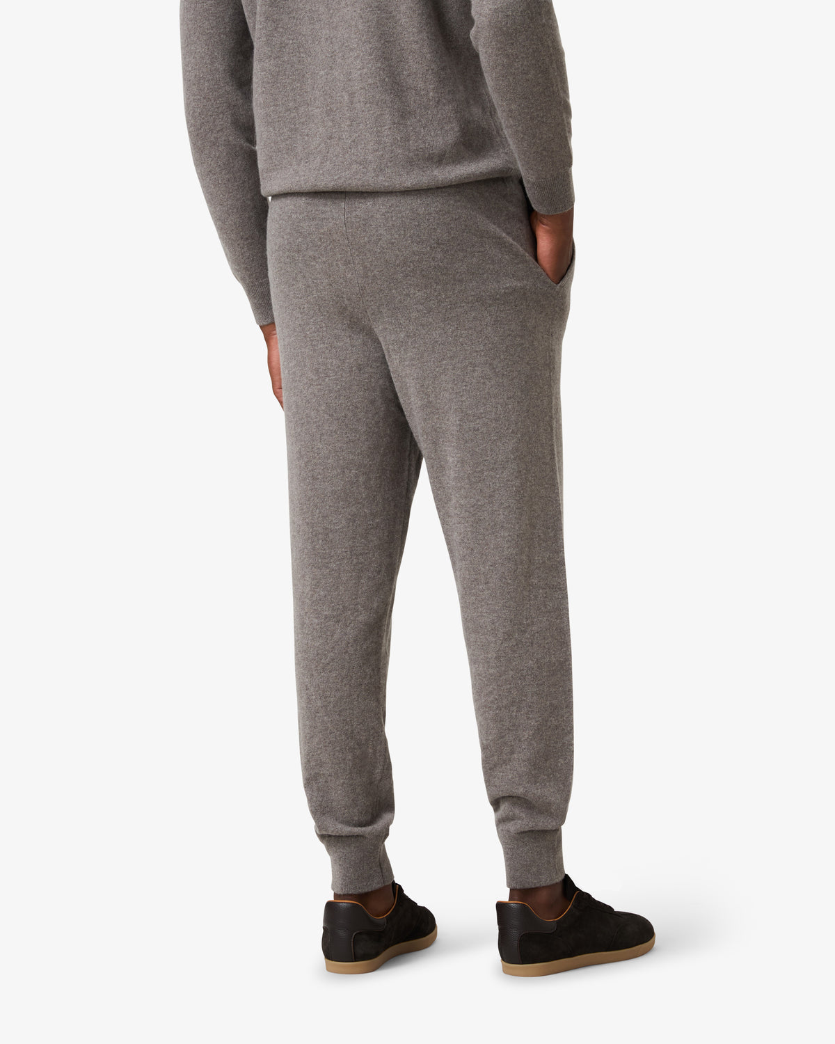 Cashmere Tracksuit Pants - Vapor
