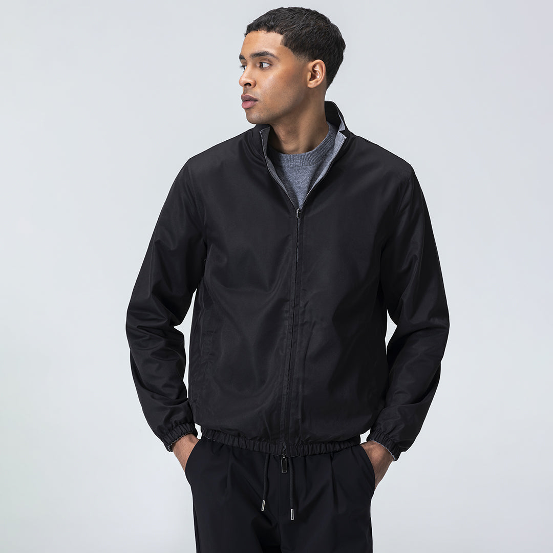 Reversible Jacket - Black / Dark Grey