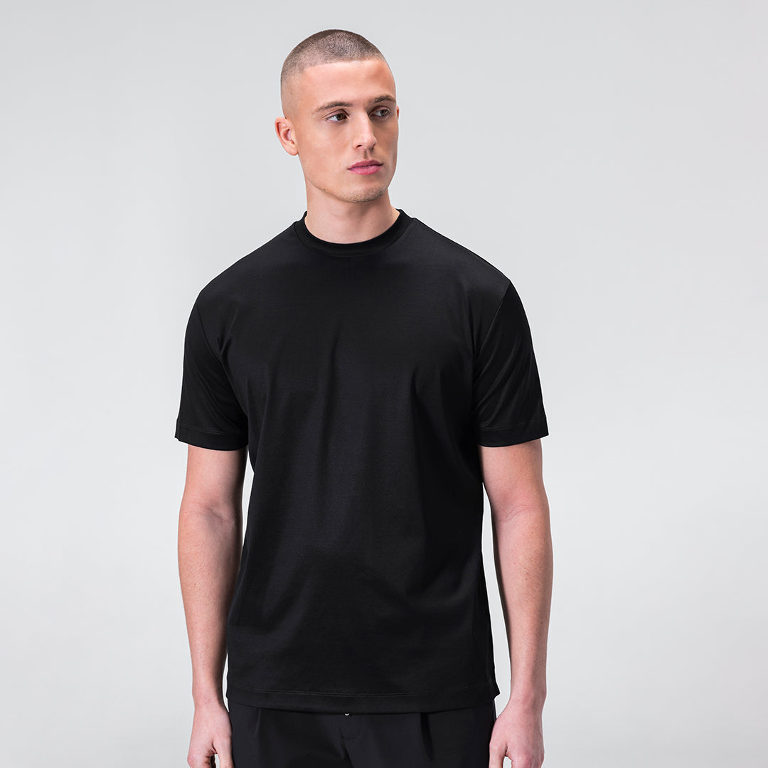 Mercerized Supima T-shirt - Black