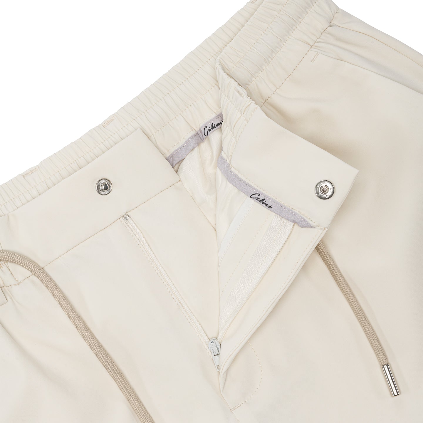 Casual Tech Shorts - Cream