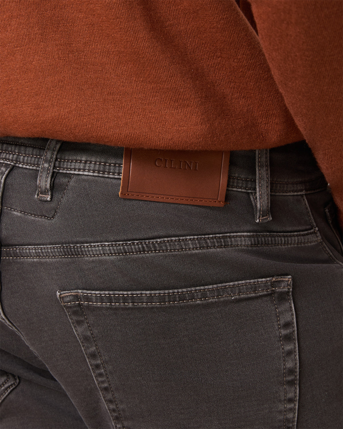 Denim Jeans - Brown