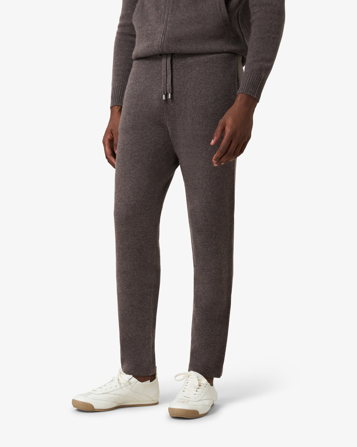 Lambs Wool Tracksuit Vest - Heather Grey