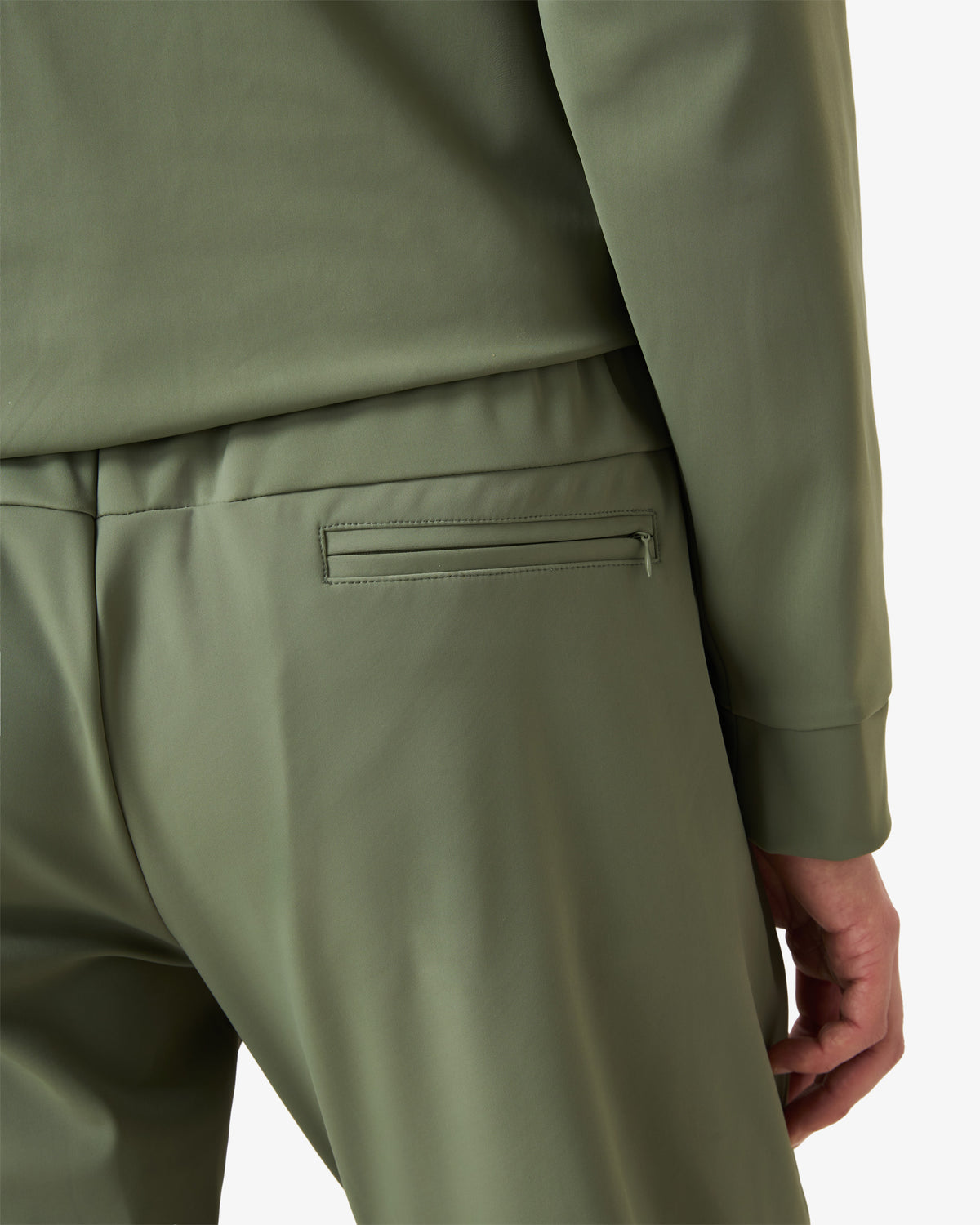 Hooded Tracksuit Pants Deep Olive